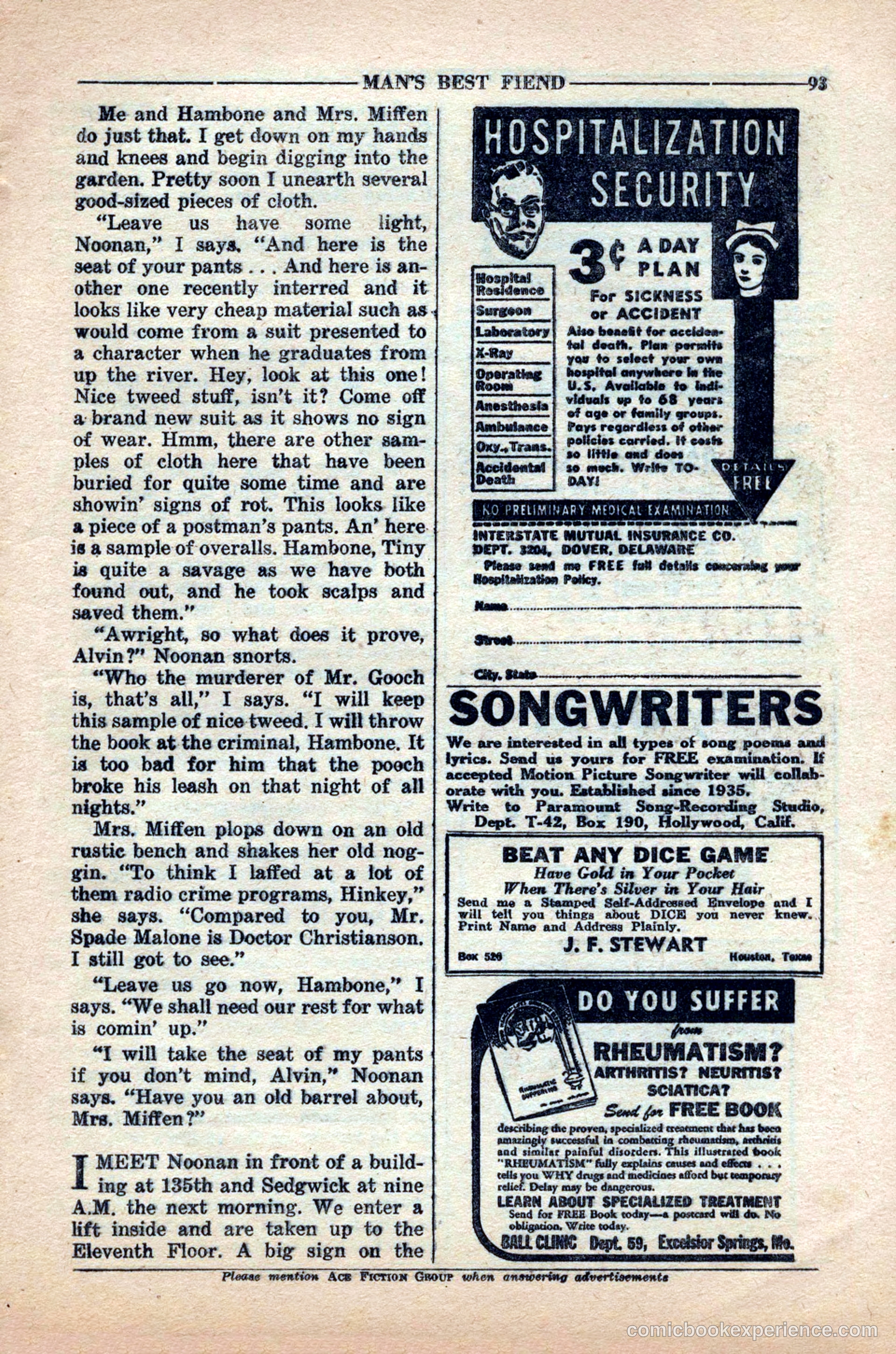 10-Story Detective Magazine, April 1949 — page 95 of 100