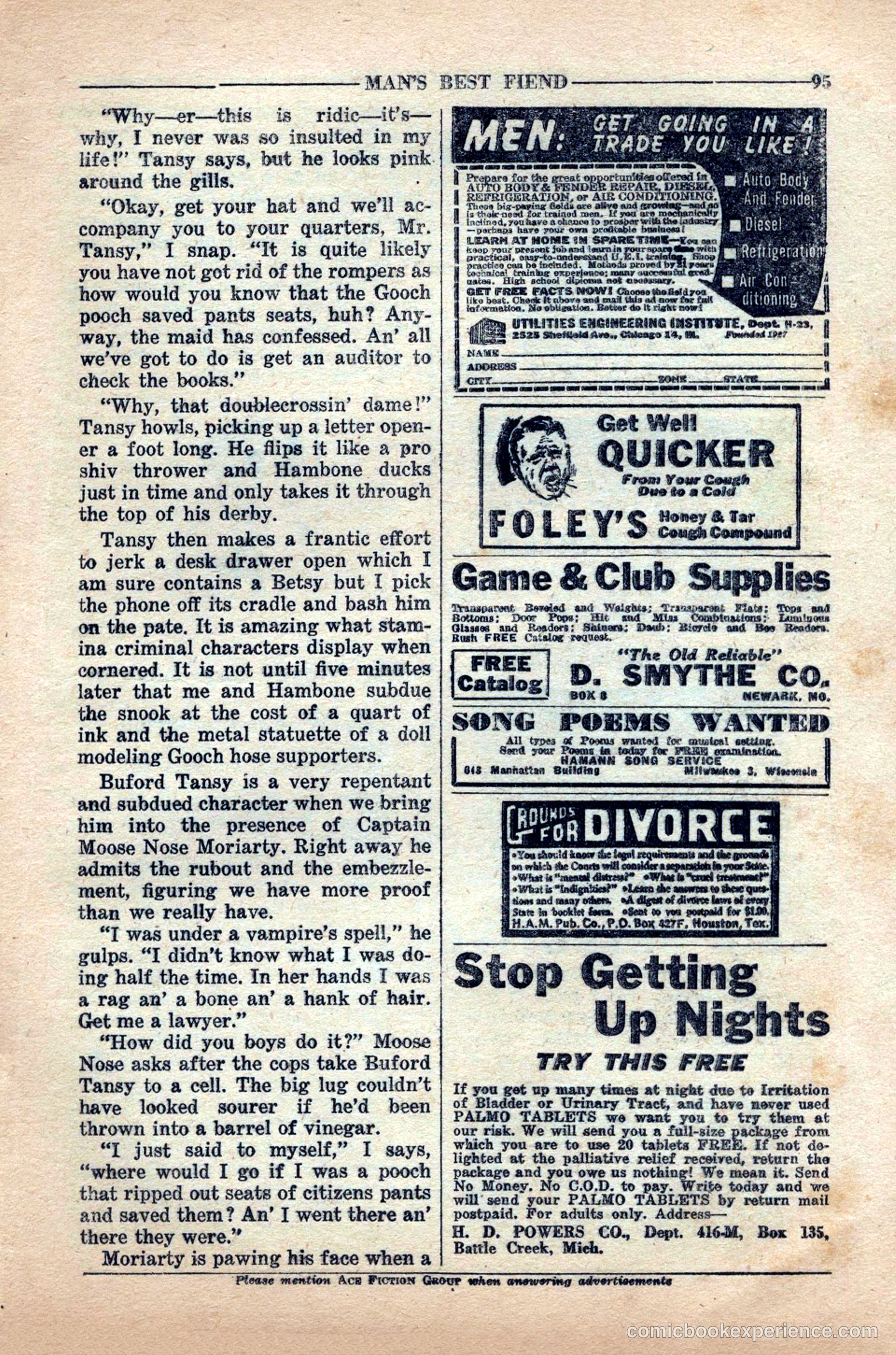 10-Story Detective Magazine, April 1949 — page 97 of 100