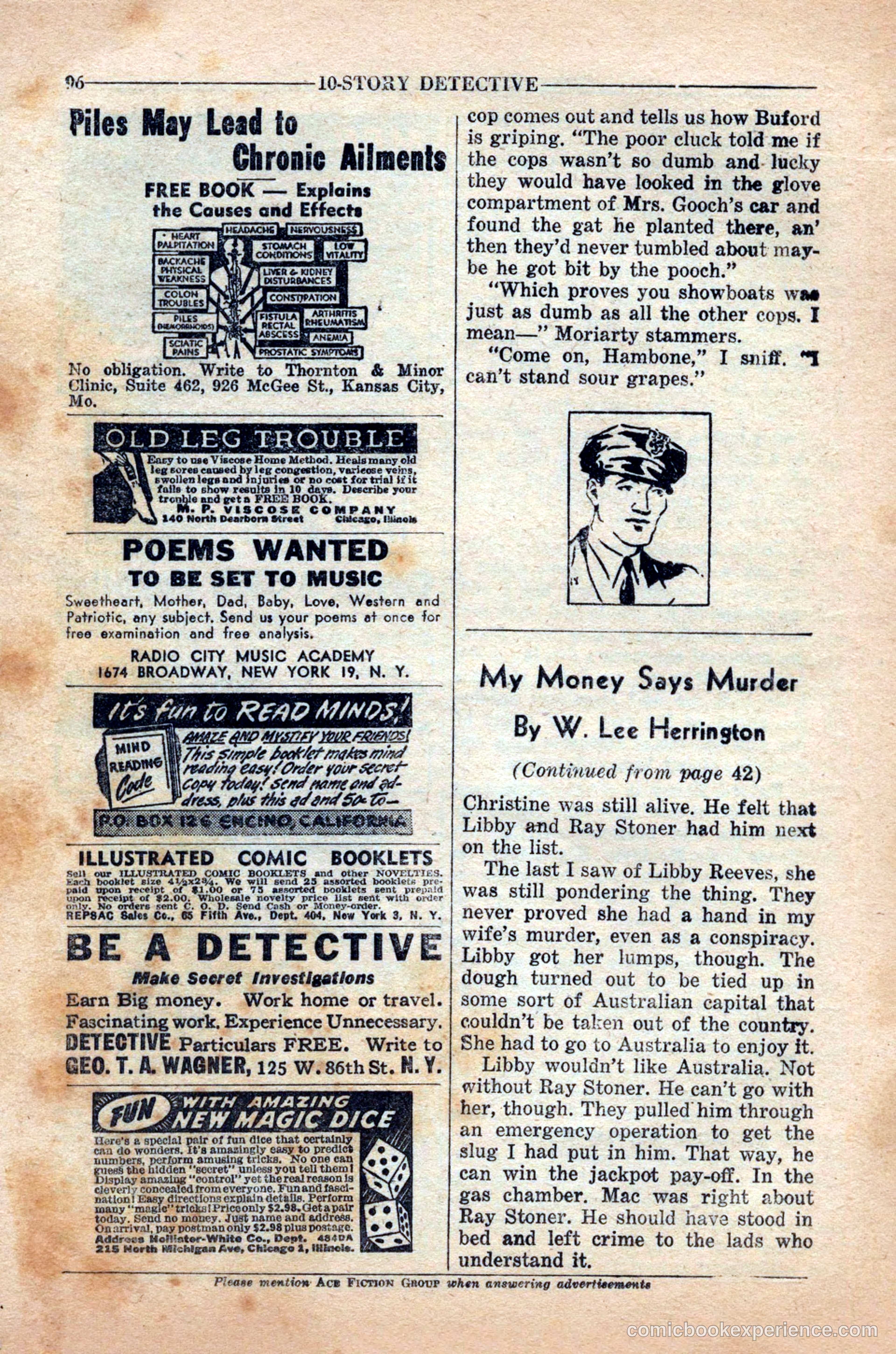 10-Story Detective Magazine, April 1949 — page 98 of 100