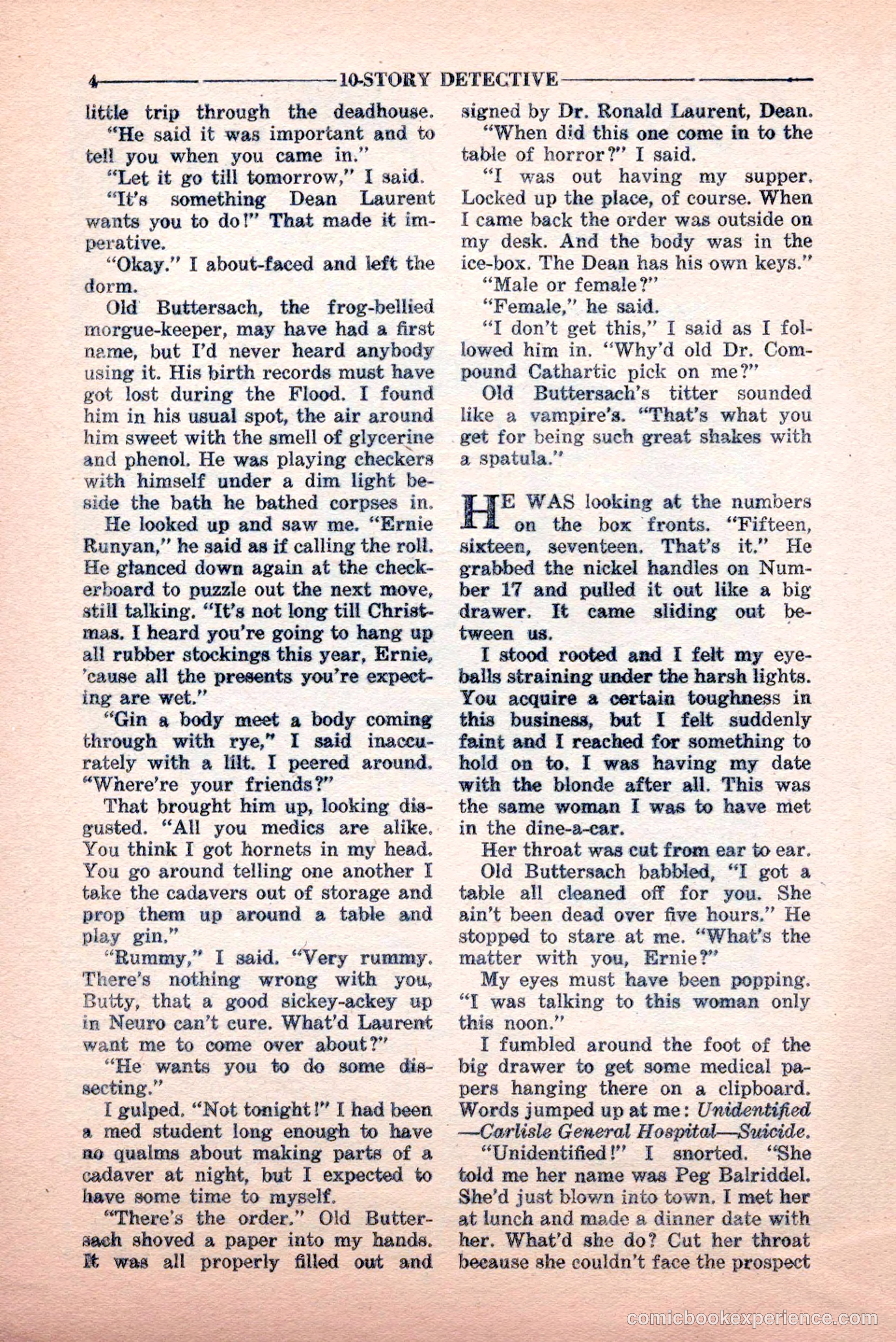 10-Story Detective, June 1949 — page 6 of 100