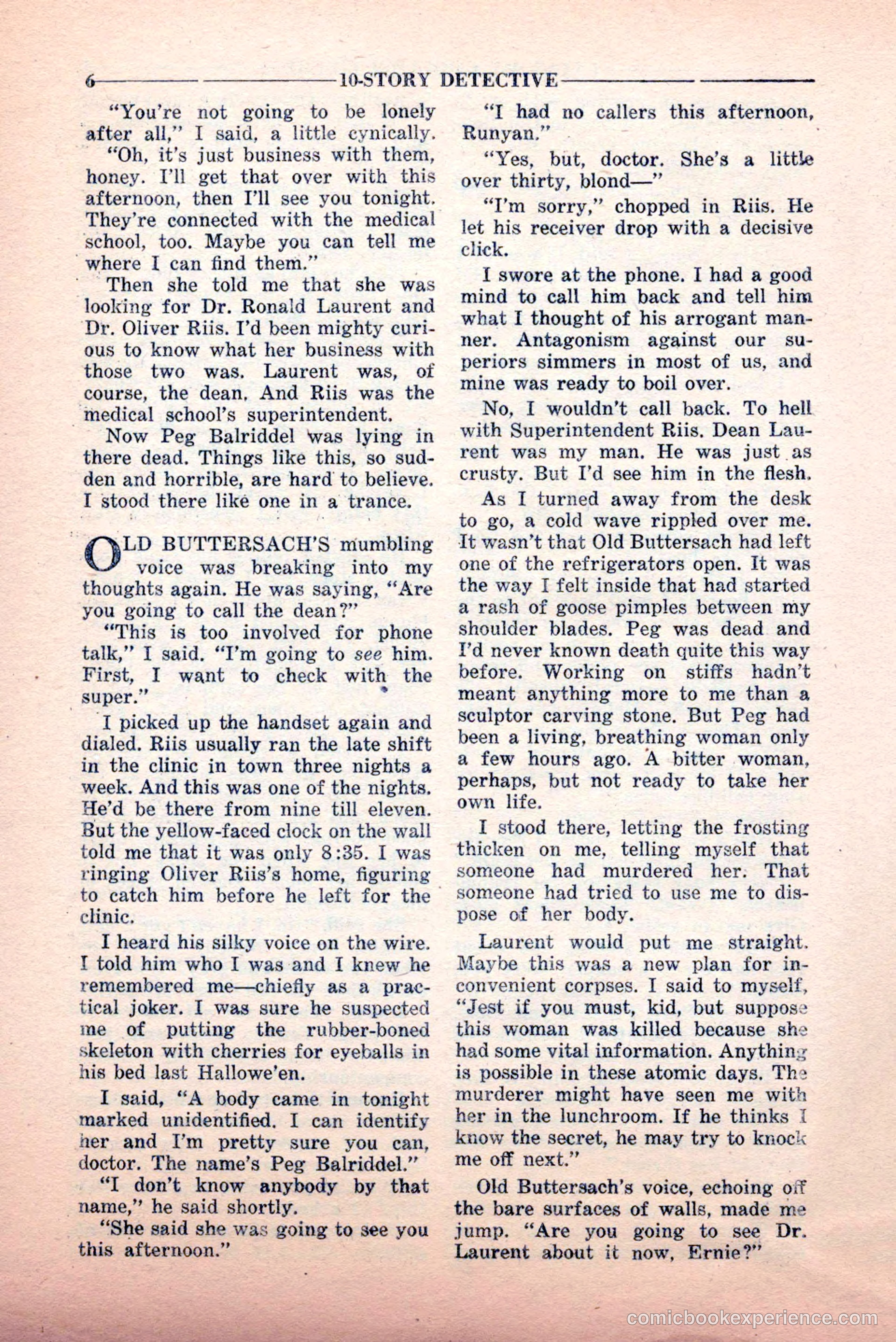 10-Story Detective, June 1949 — page 8 of 100