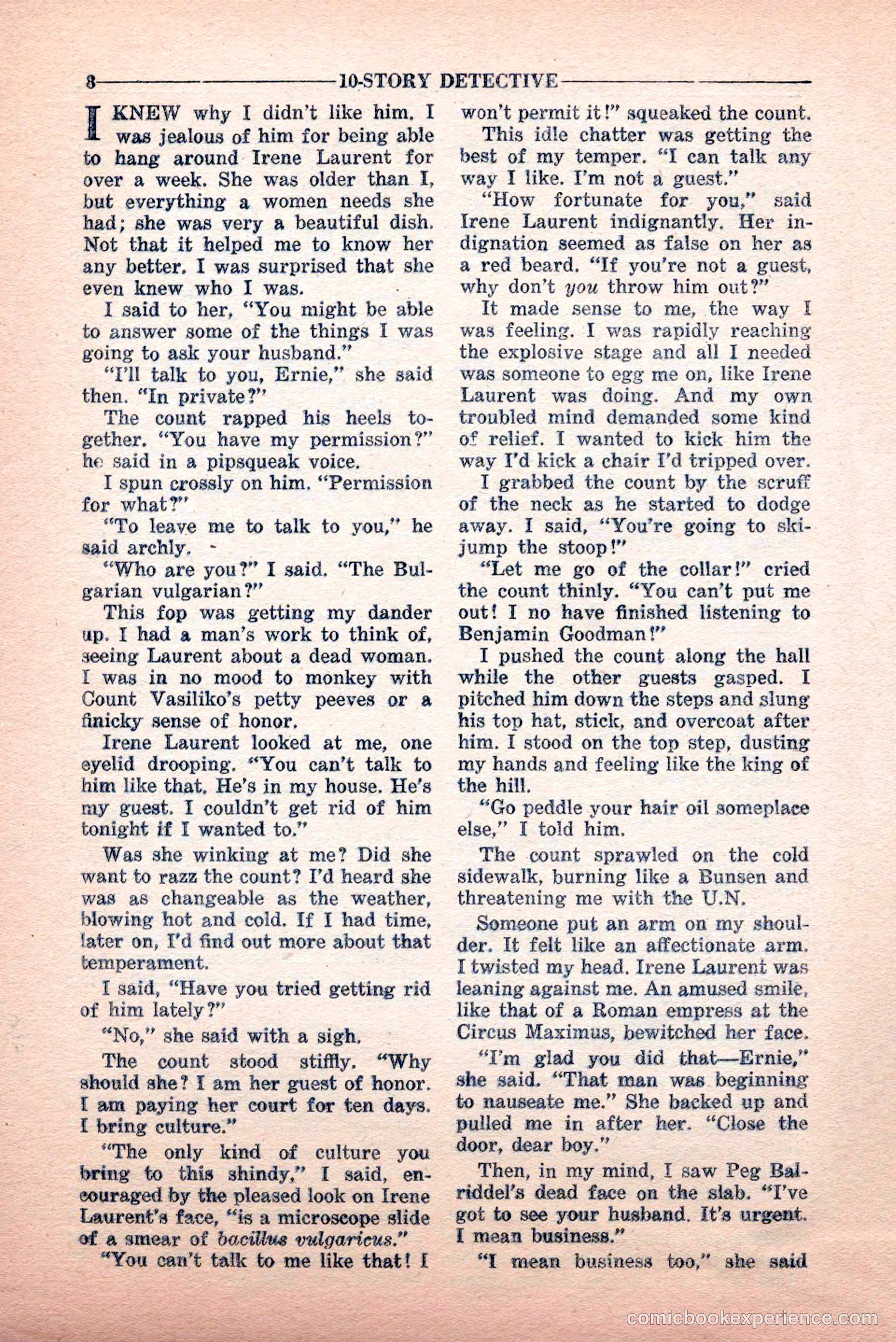 10-Story Detective, June 1949 — page 10 of 100