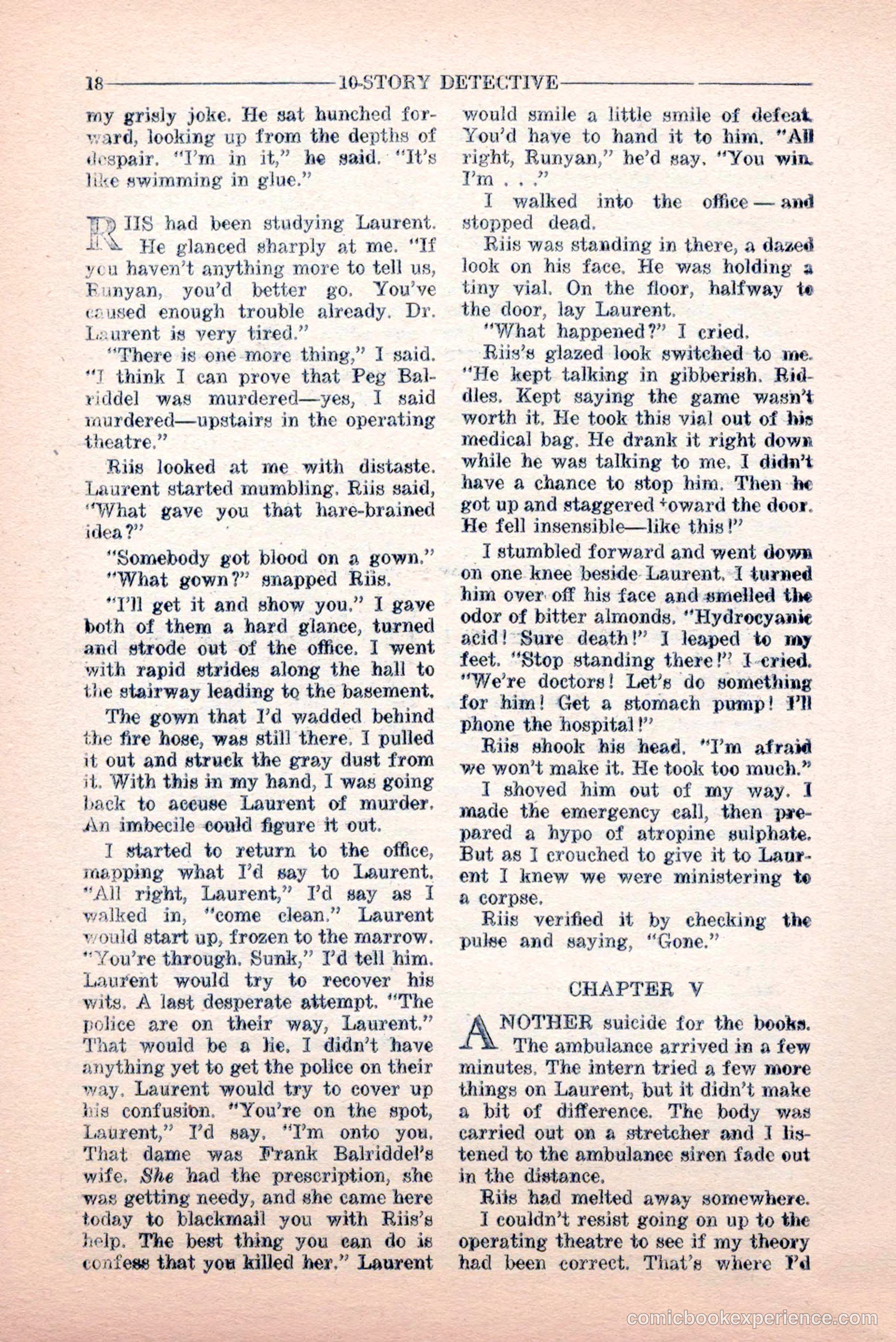 10-Story Detective, June 1949 — page 20 of 100