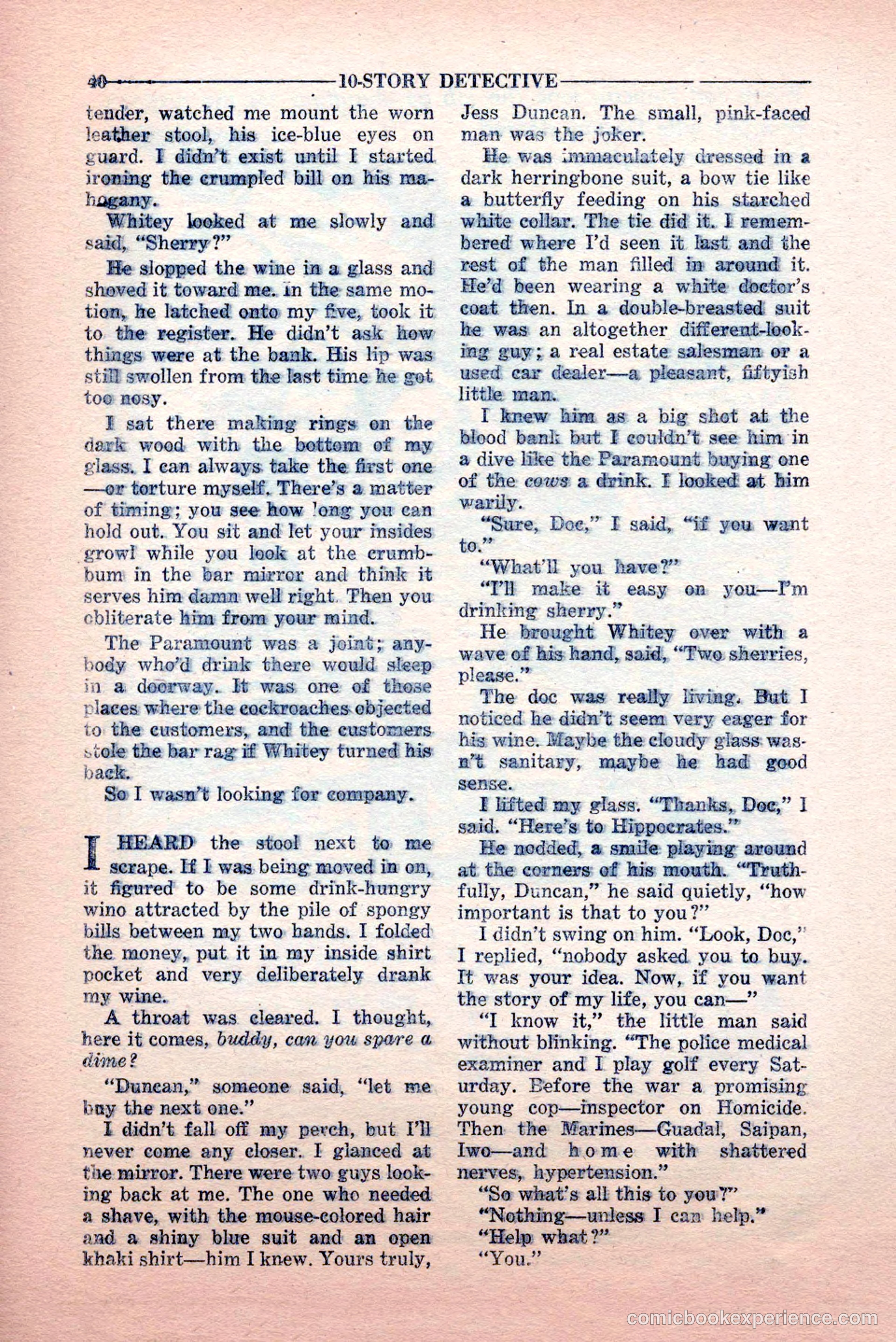 10-Story Detective, June 1949 — page 42 of 100