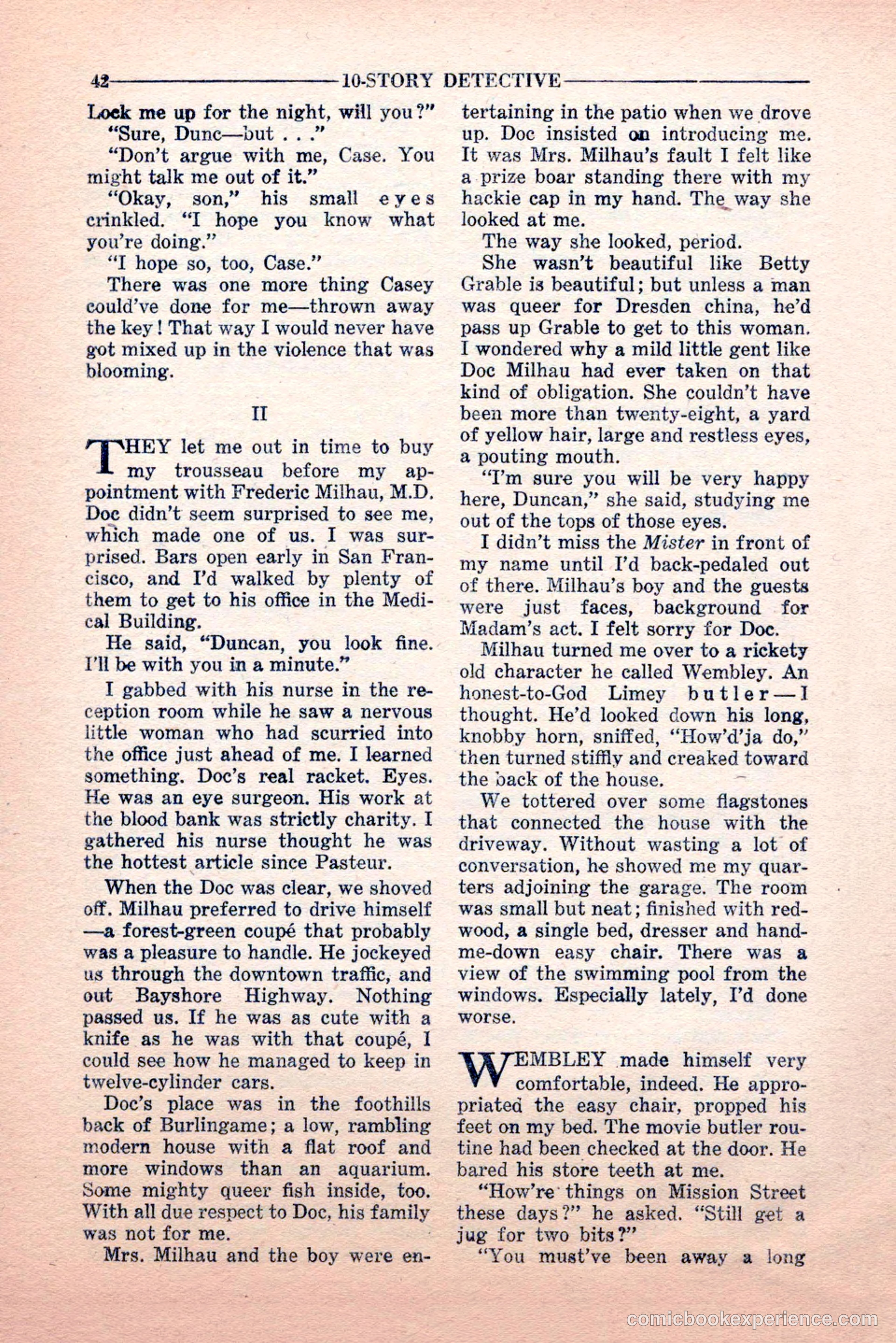 10-Story Detective, June 1949 — page 44 of 100