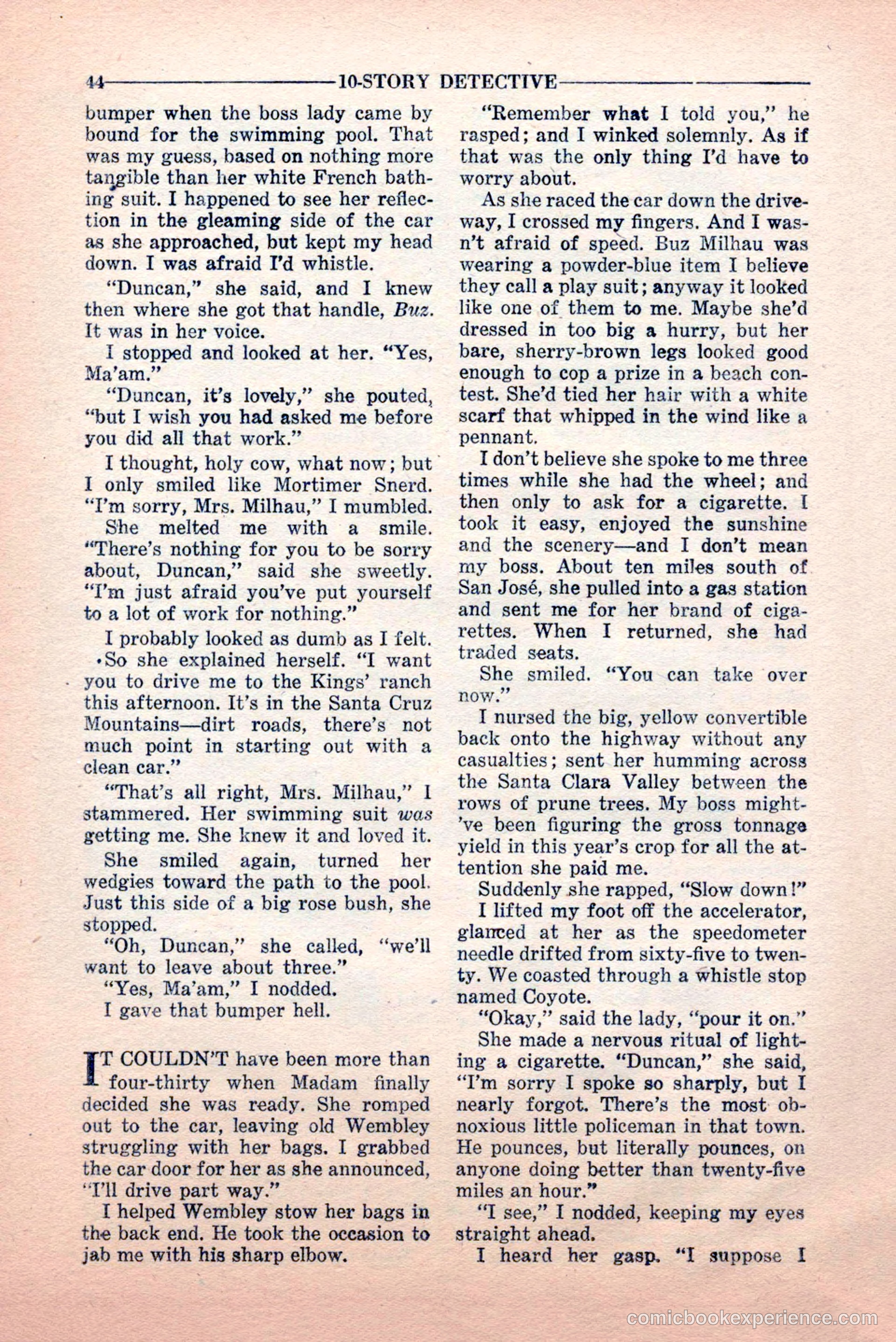10-Story Detective, June 1949 — page 46 of 100