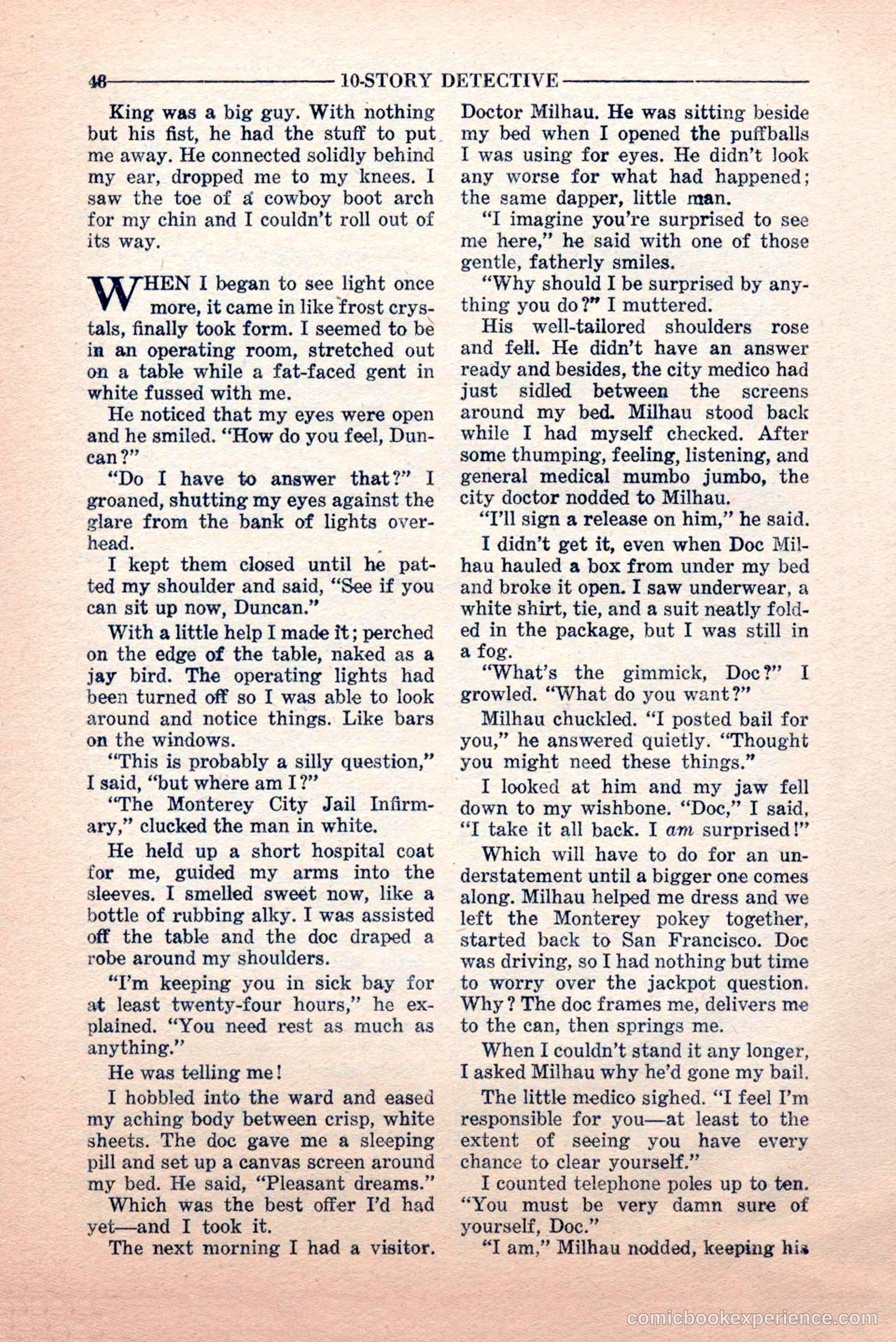 10-Story Detective, June 1949 — page 50 of 100