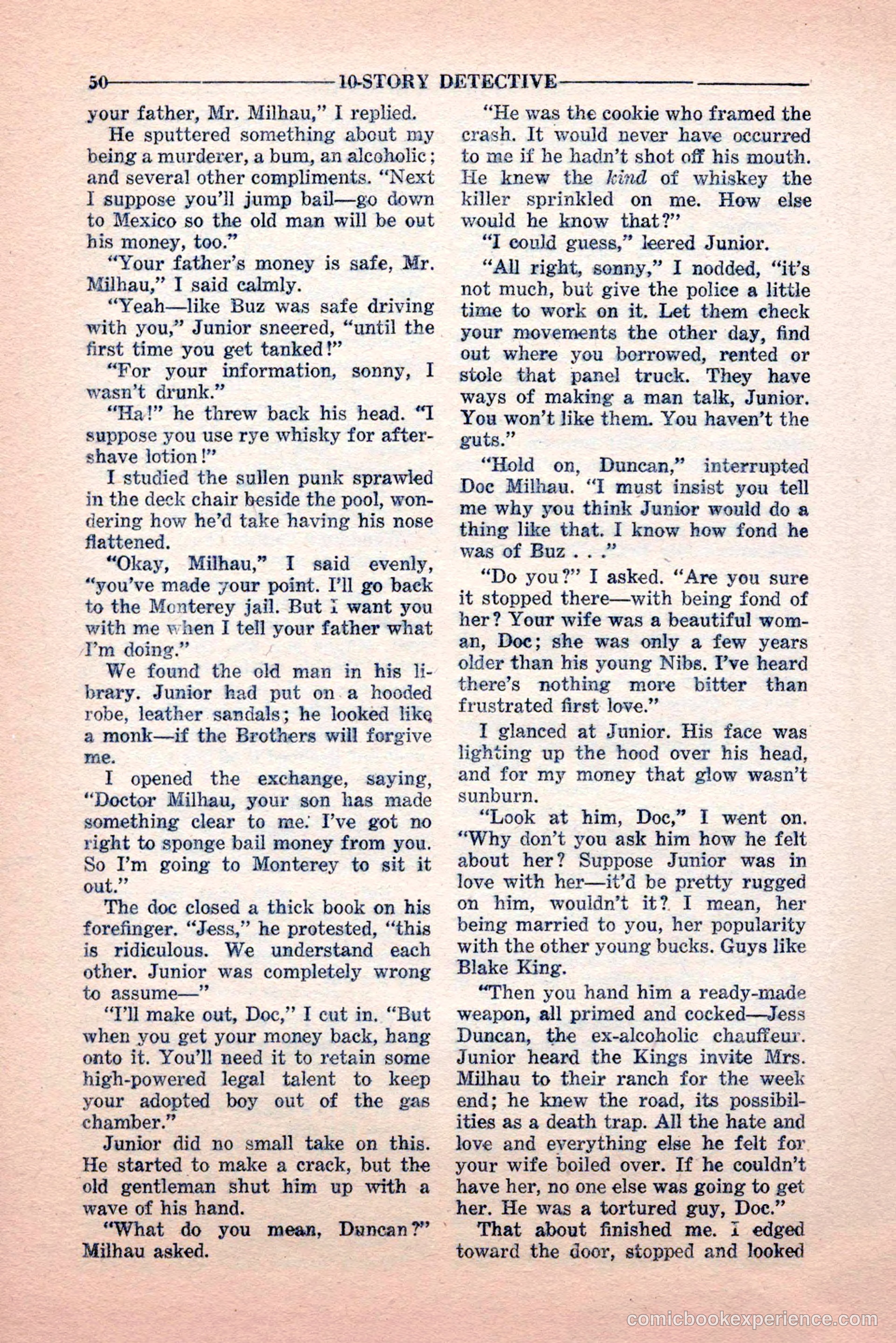 10-Story Detective, June 1949 — page 52 of 100