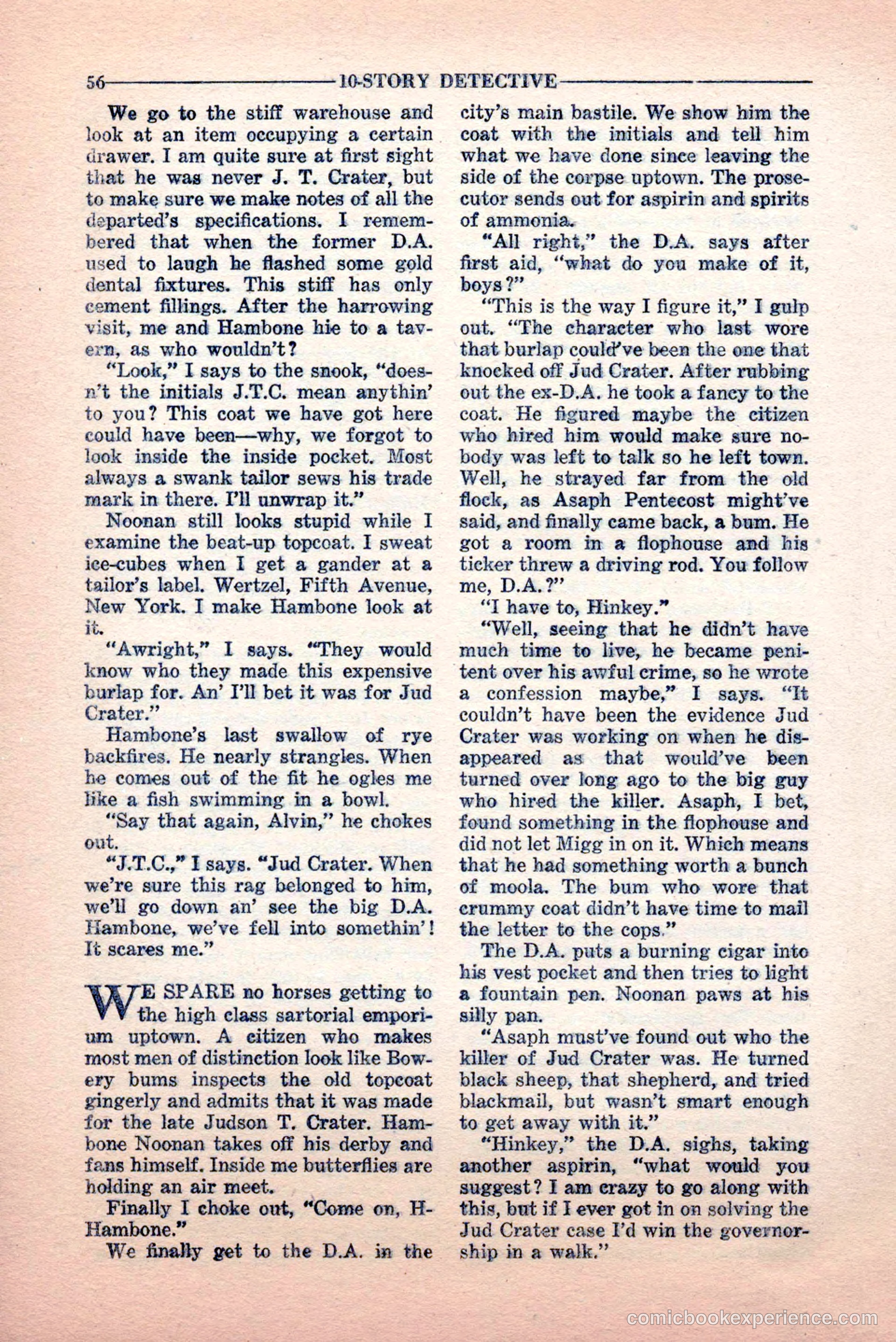 10-Story Detective, June 1949 — page 58 of 100