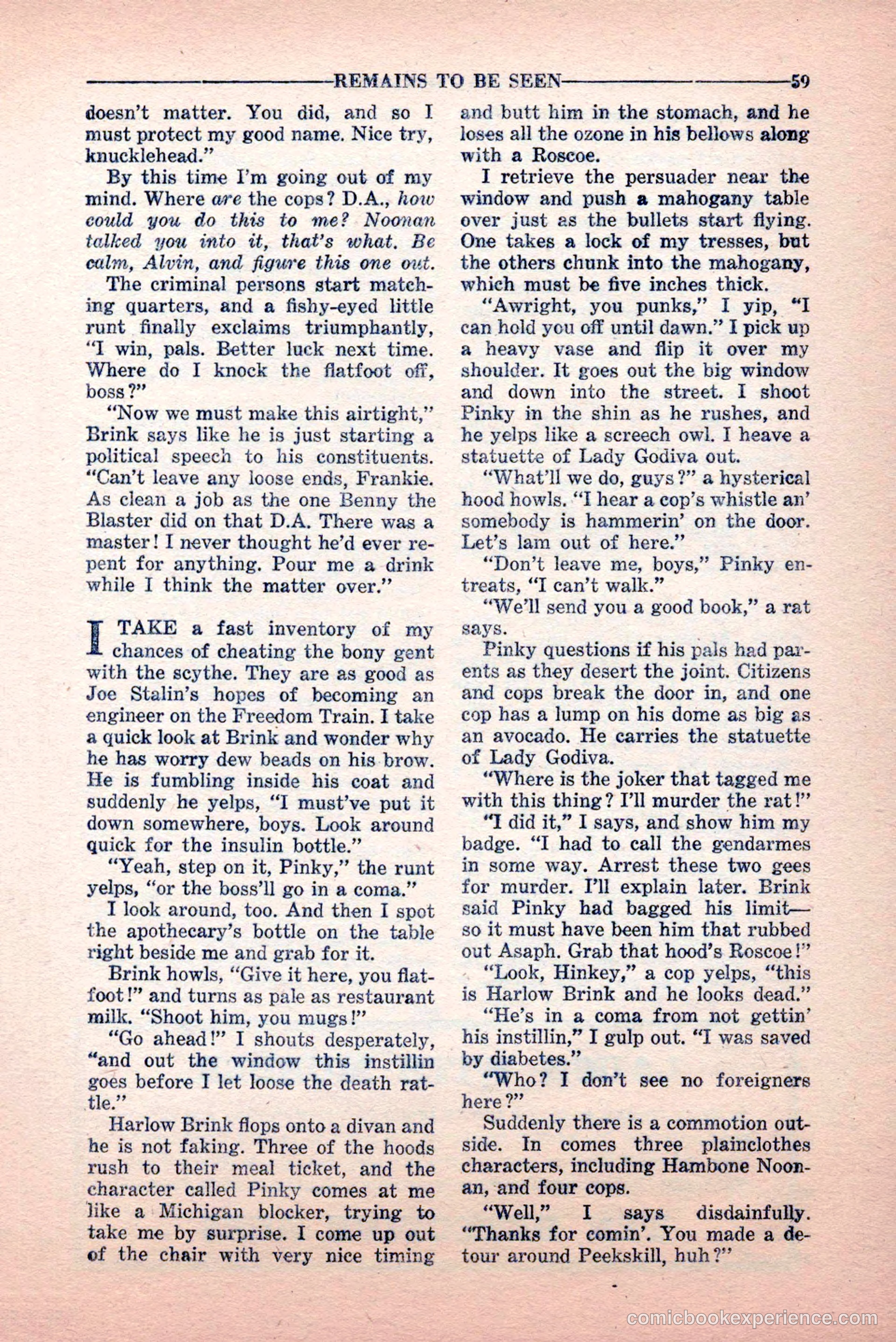 10-Story Detective, June 1949 — page 61 of 100