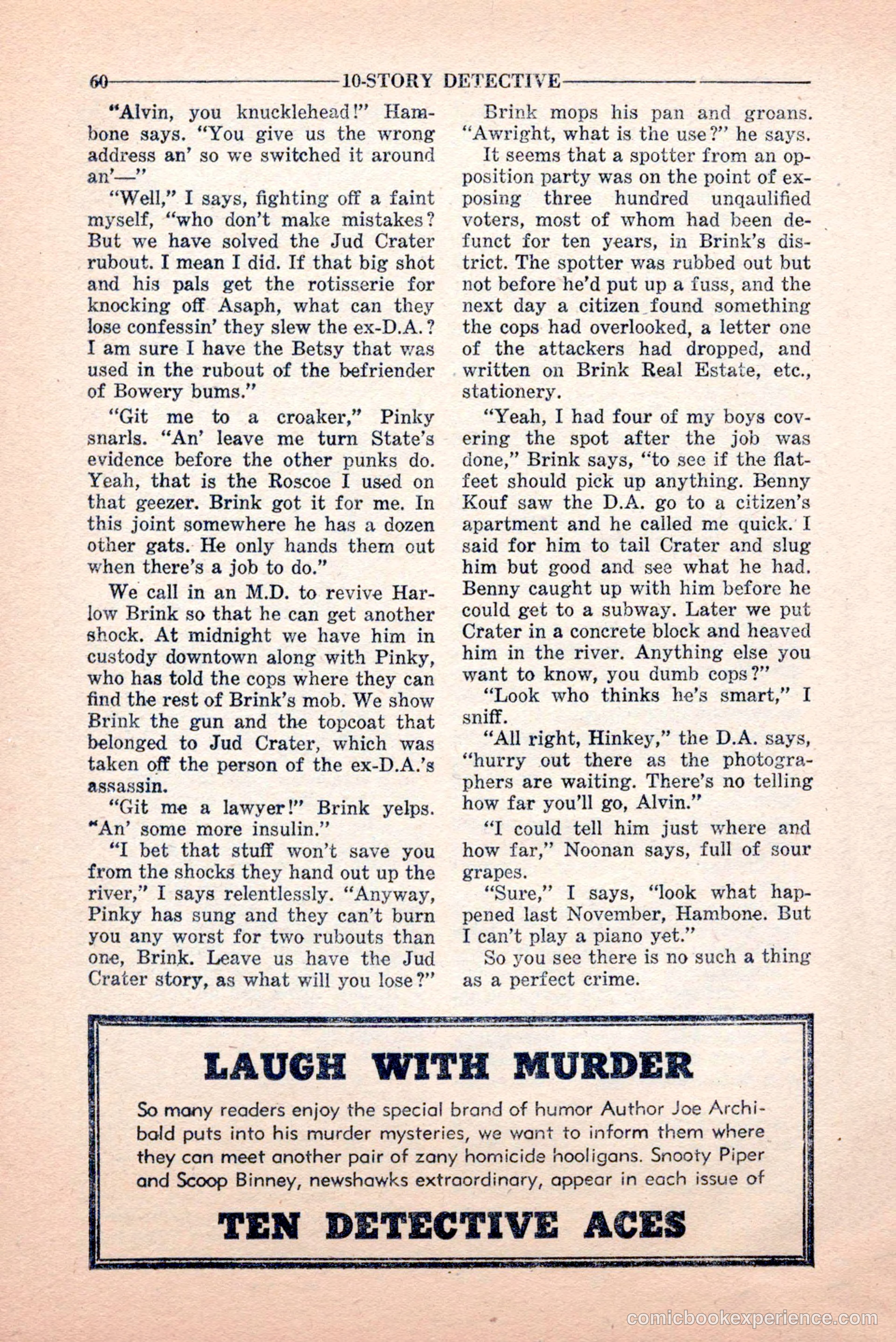 10-Story Detective, June 1949 — page 62 of 100