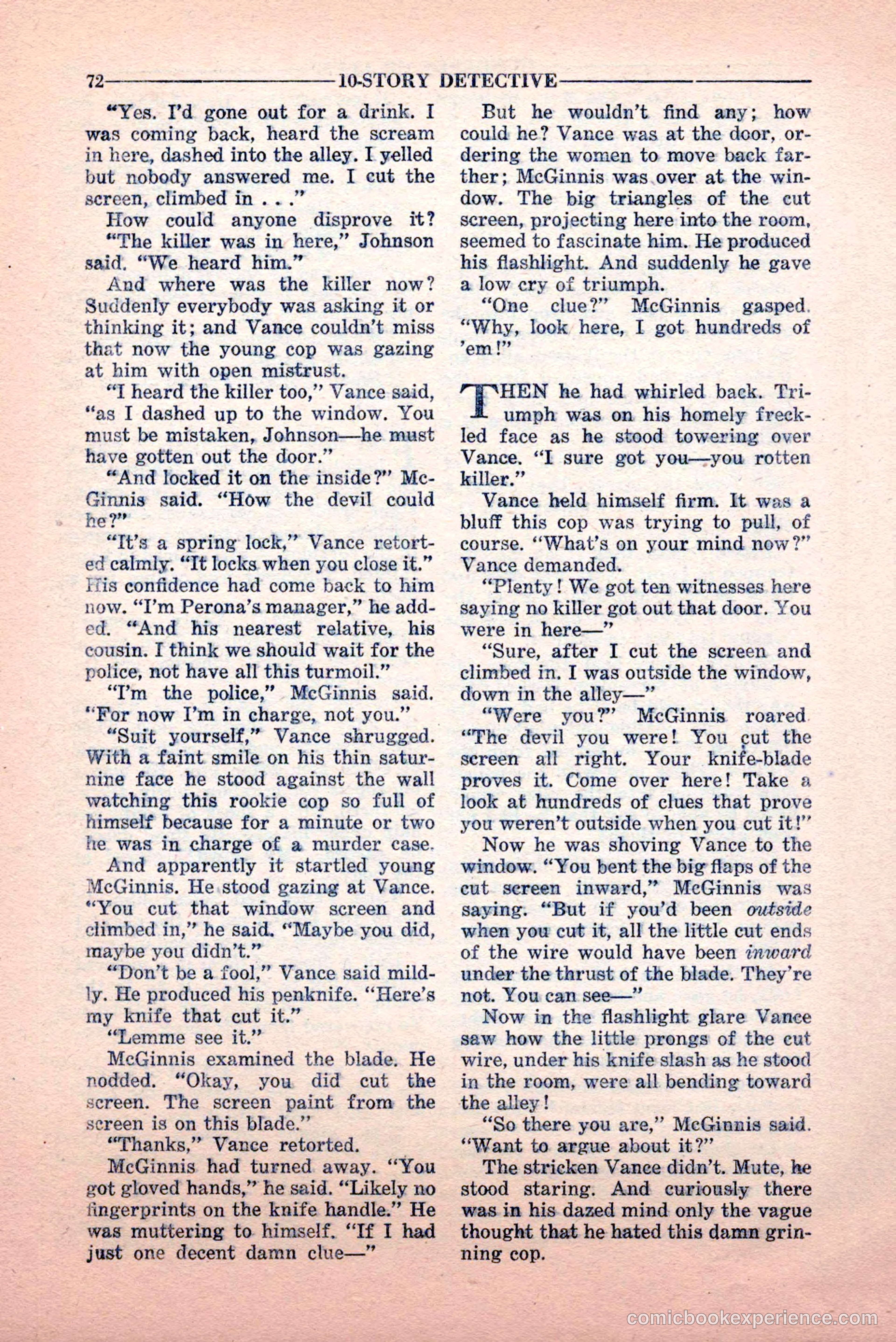 10-Story Detective, June 1949 — page 74 of 100