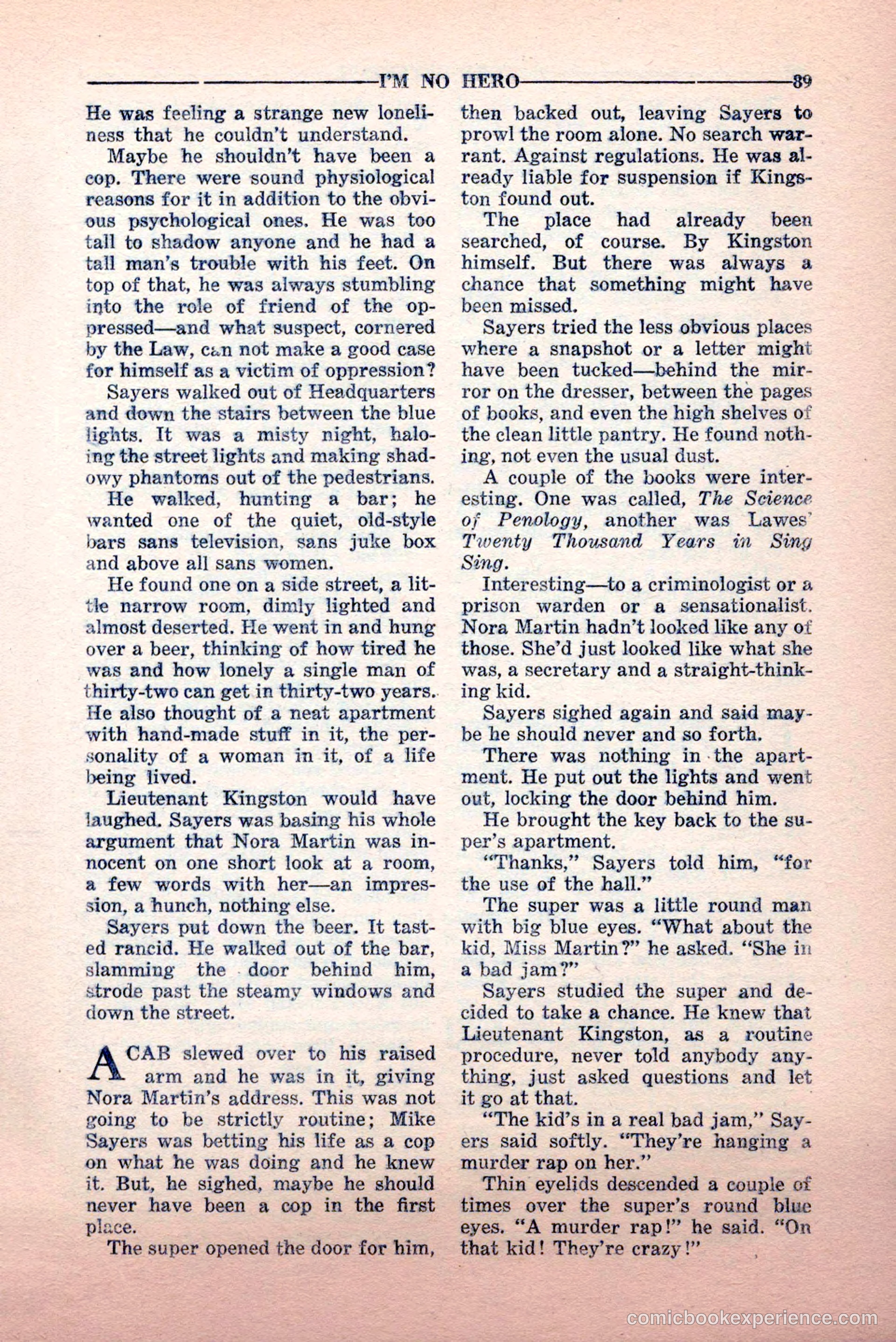 10-Story Detective, June 1949 — page 91 of 100