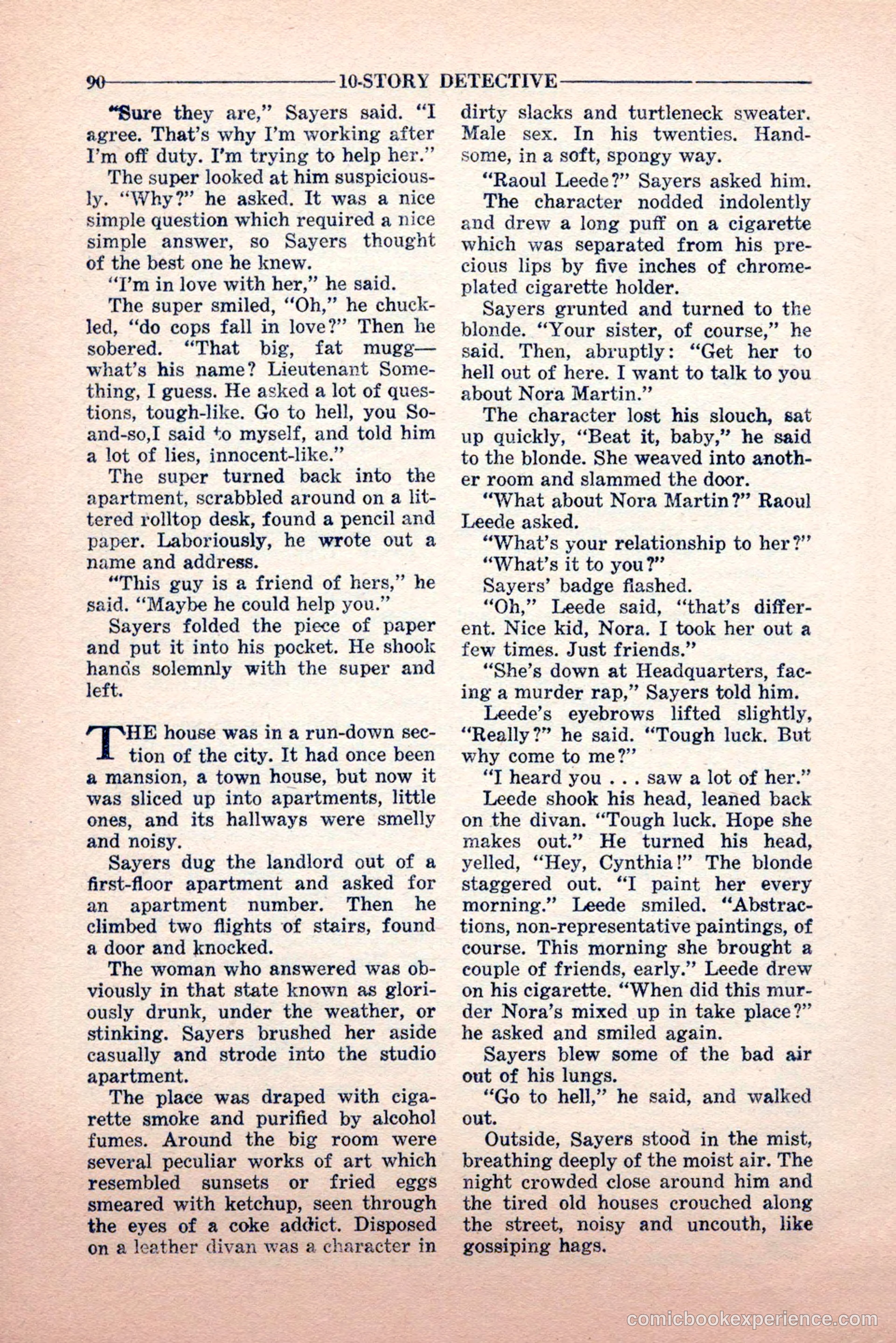 10-Story Detective, June 1949 — page 92 of 100