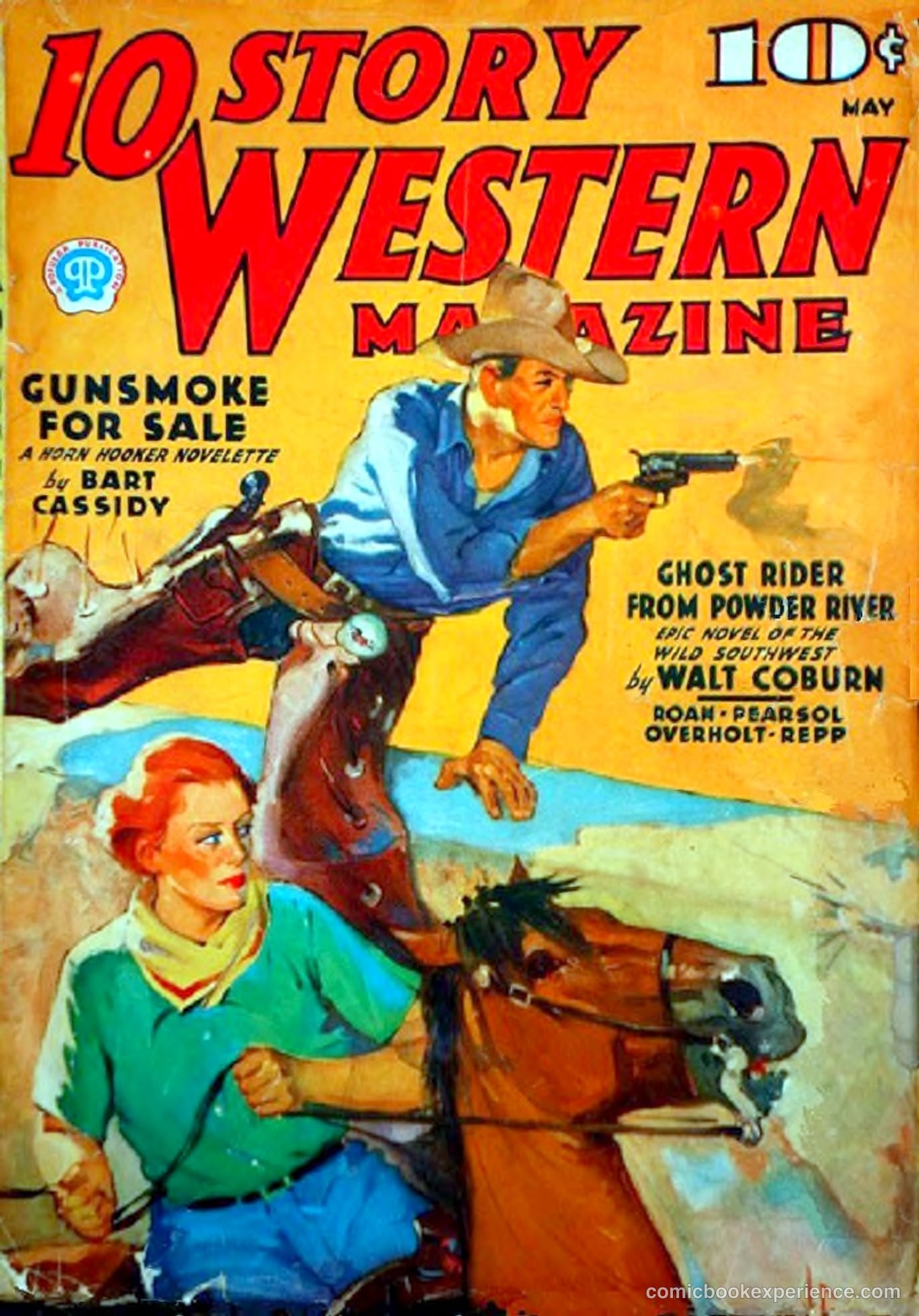 10 Story Western Magazine, May 1937 — page 1 of 132