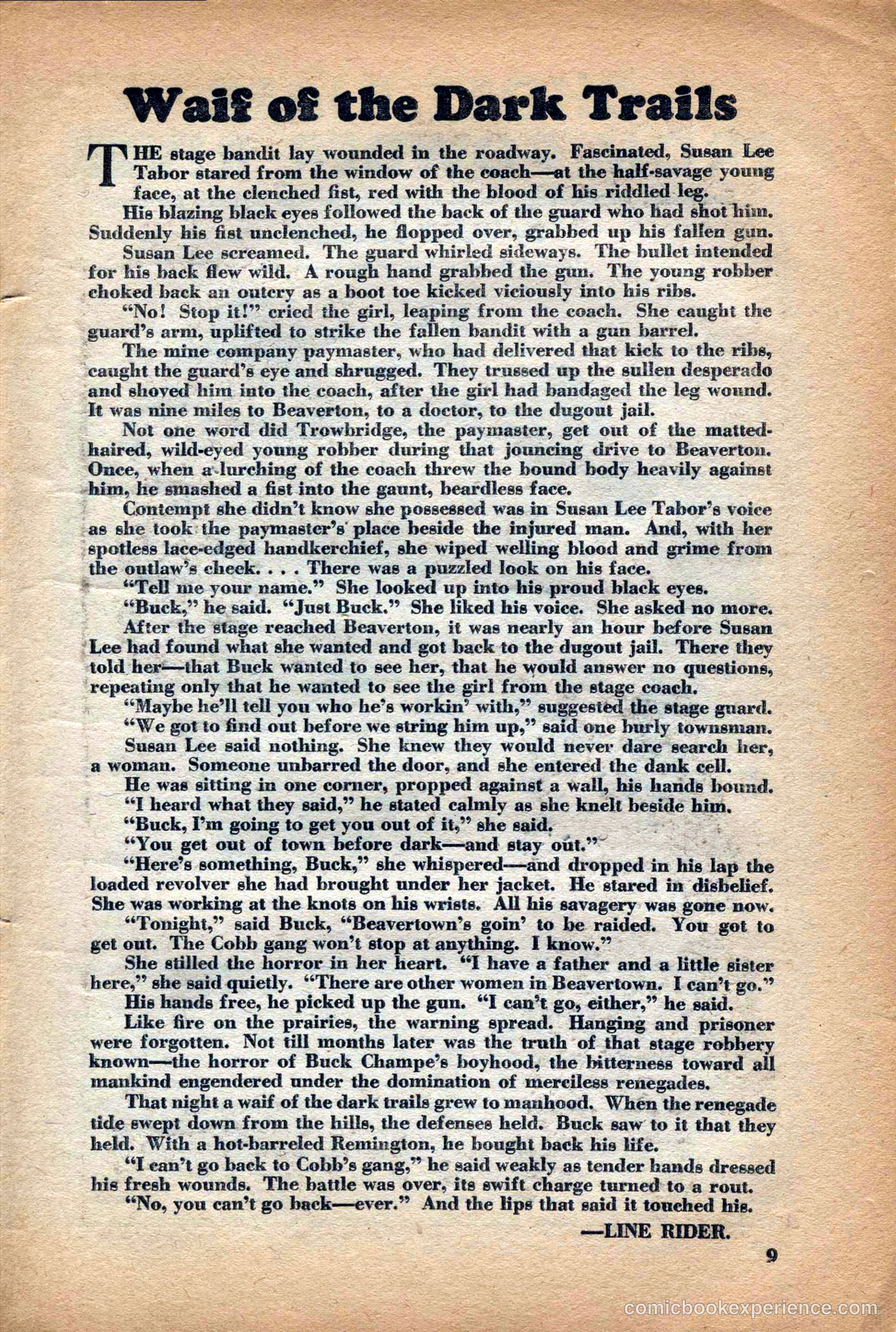 10 Story Western Magazine, May 1937 — page 11 of 132
