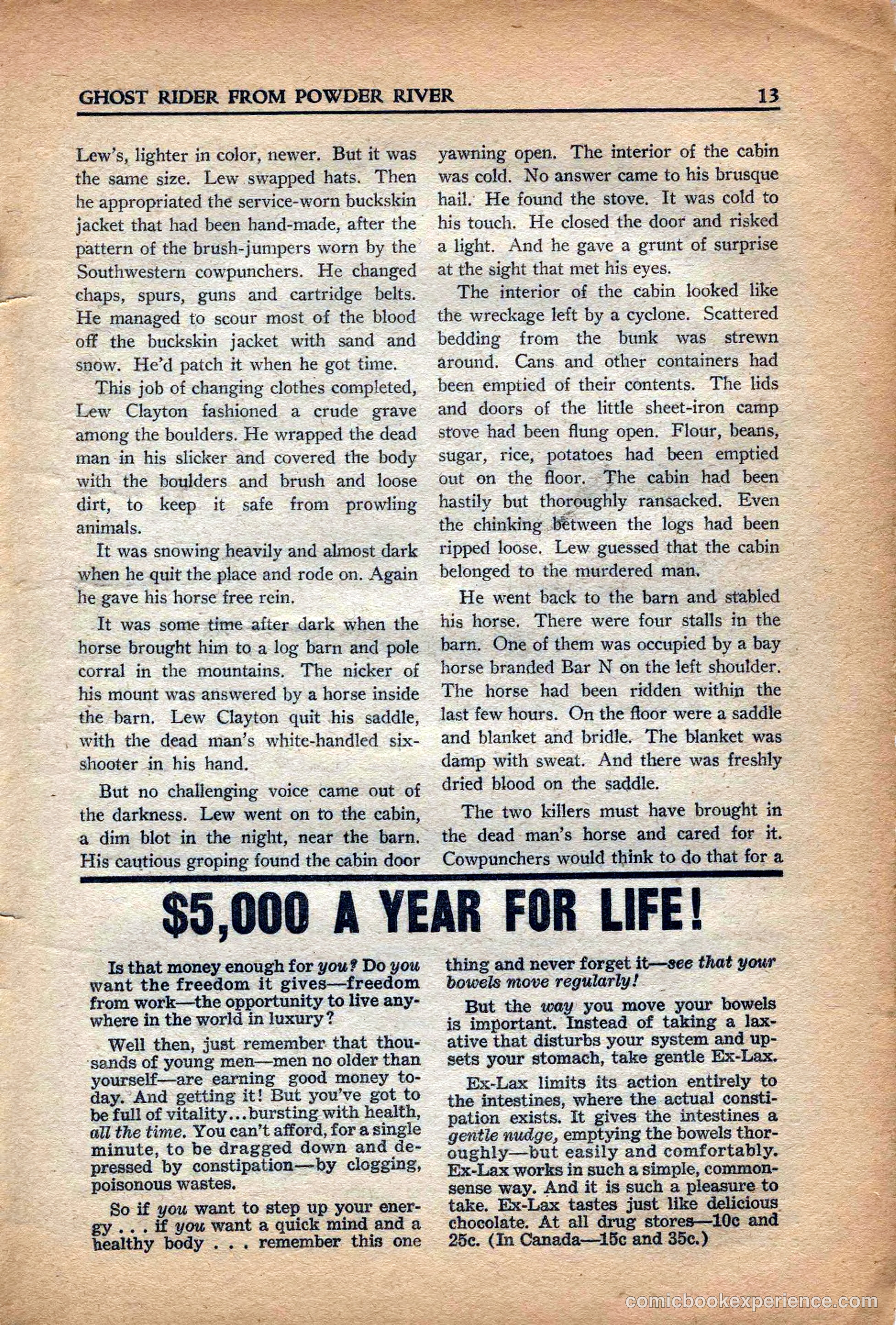 10 Story Western Magazine, May 1937 — page 15 of 132