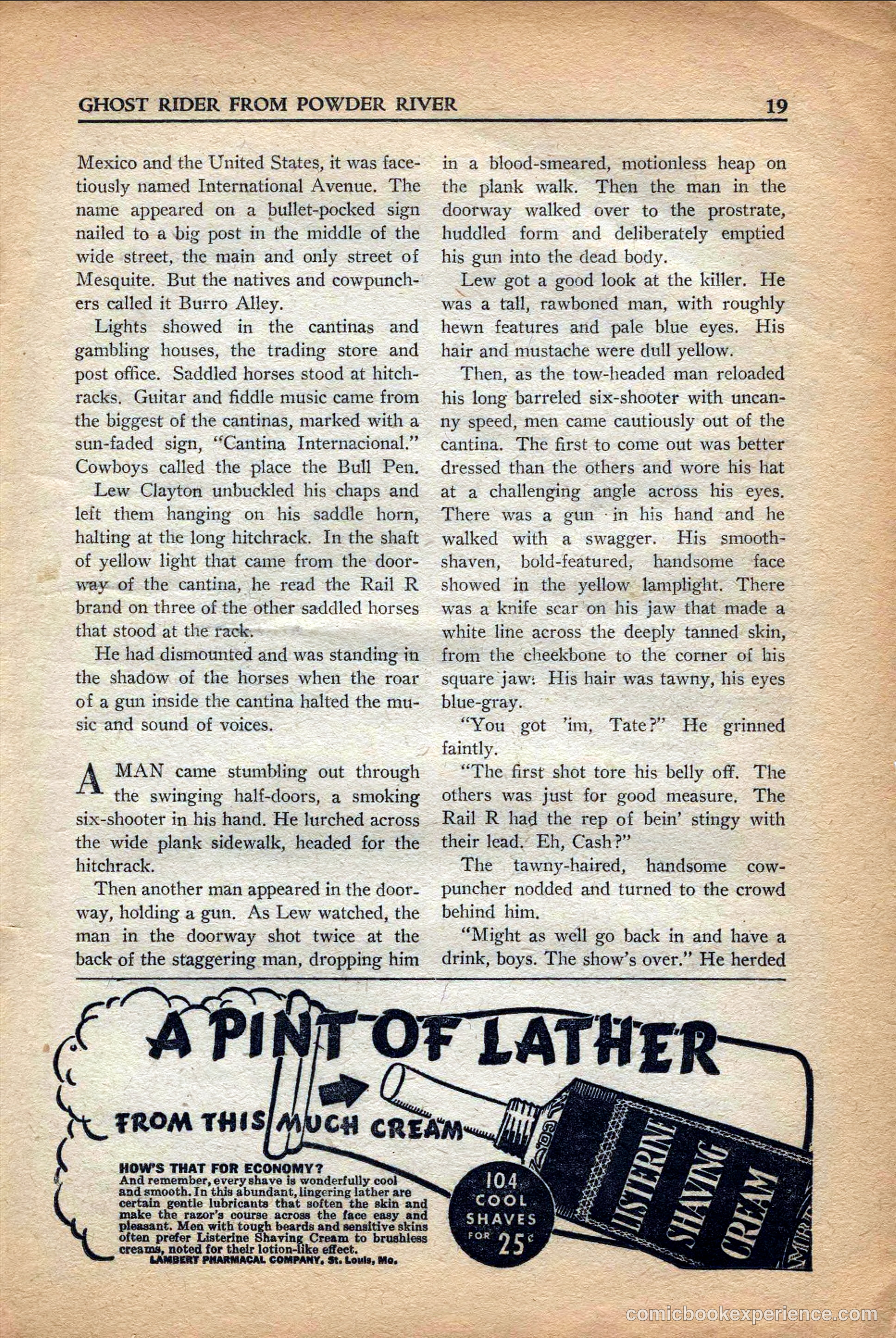 10 Story Western Magazine, May 1937 — page 21 of 132