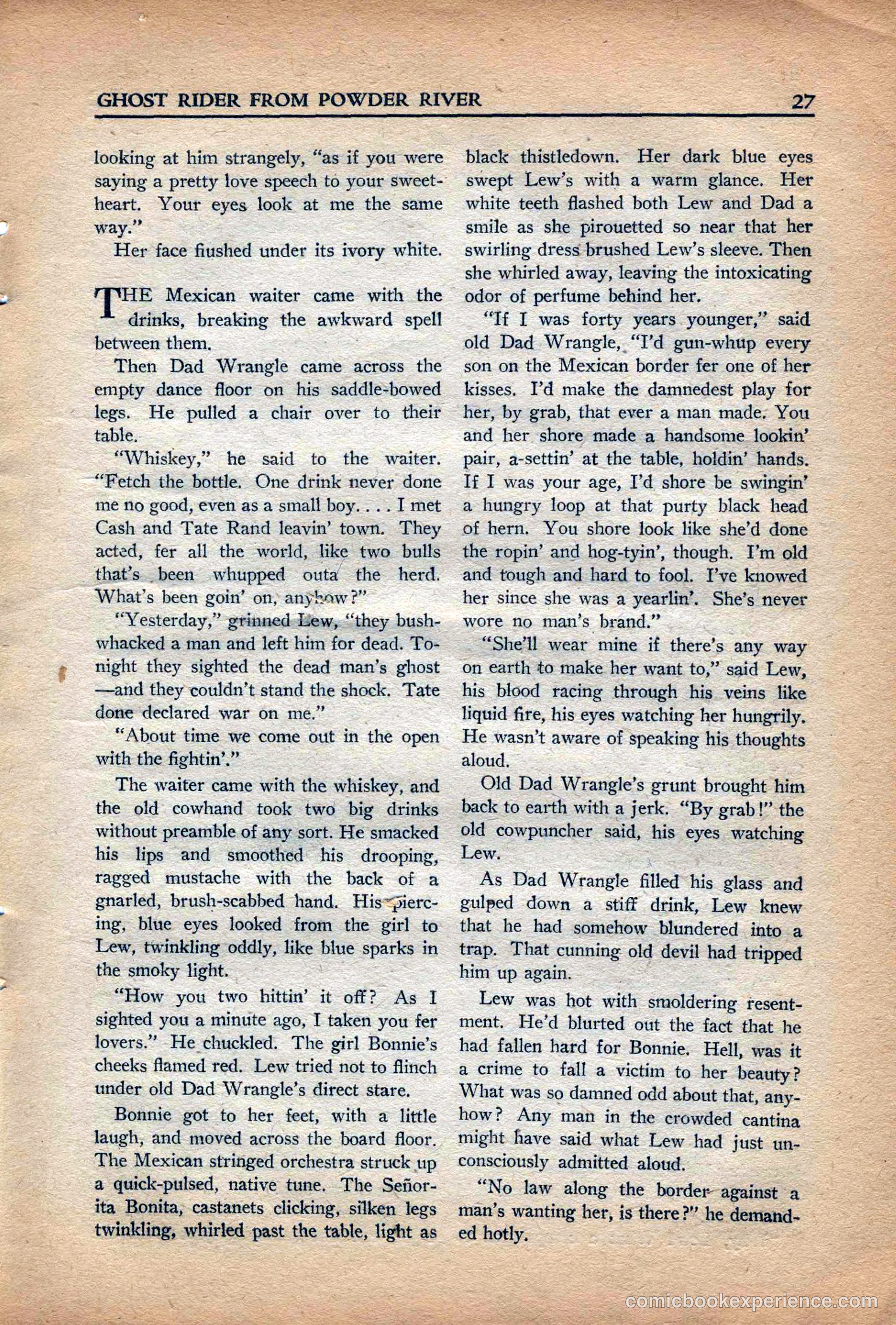 10 Story Western Magazine, May 1937 — page 29 of 132