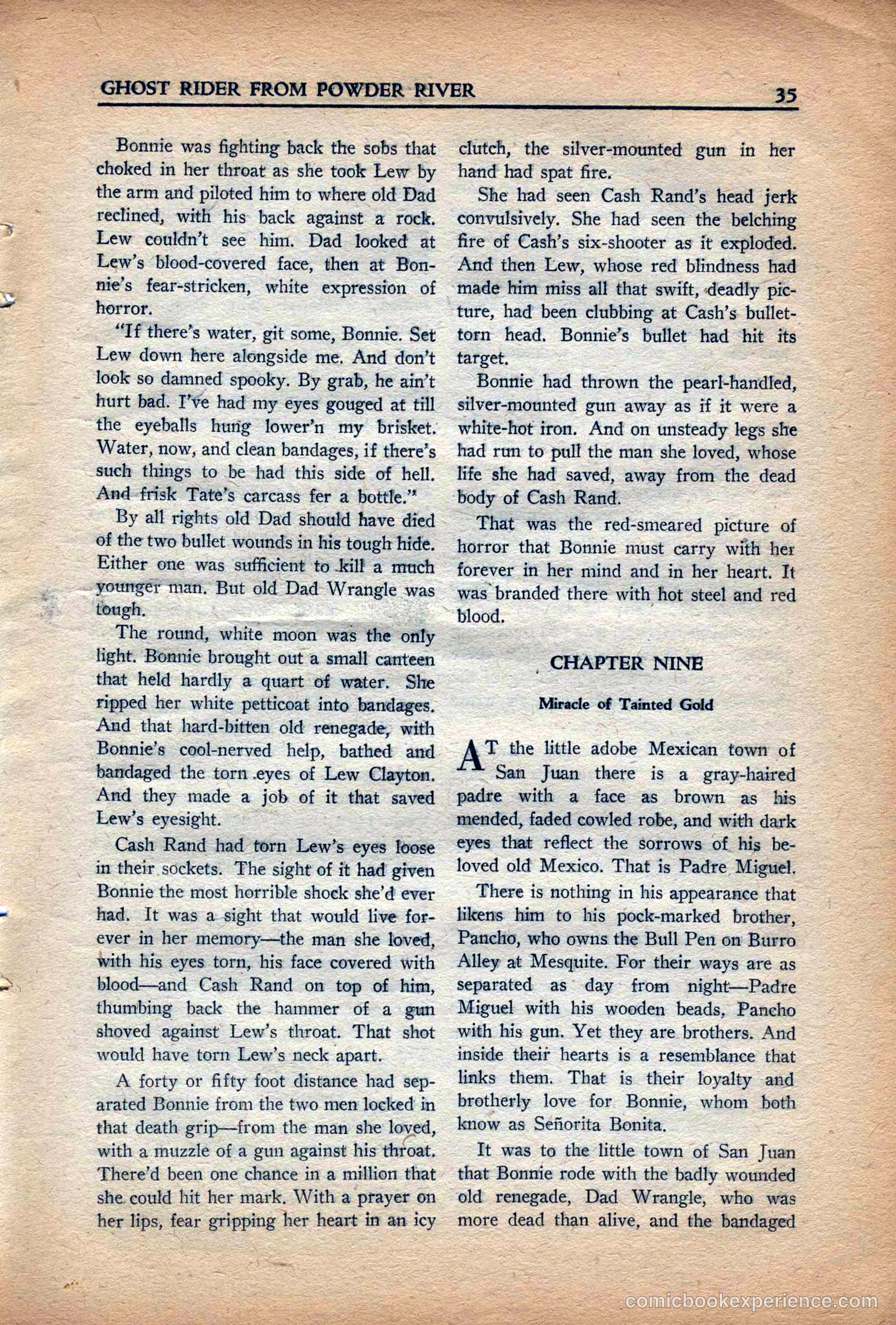 10 Story Western Magazine, May 1937 — page 37 of 132