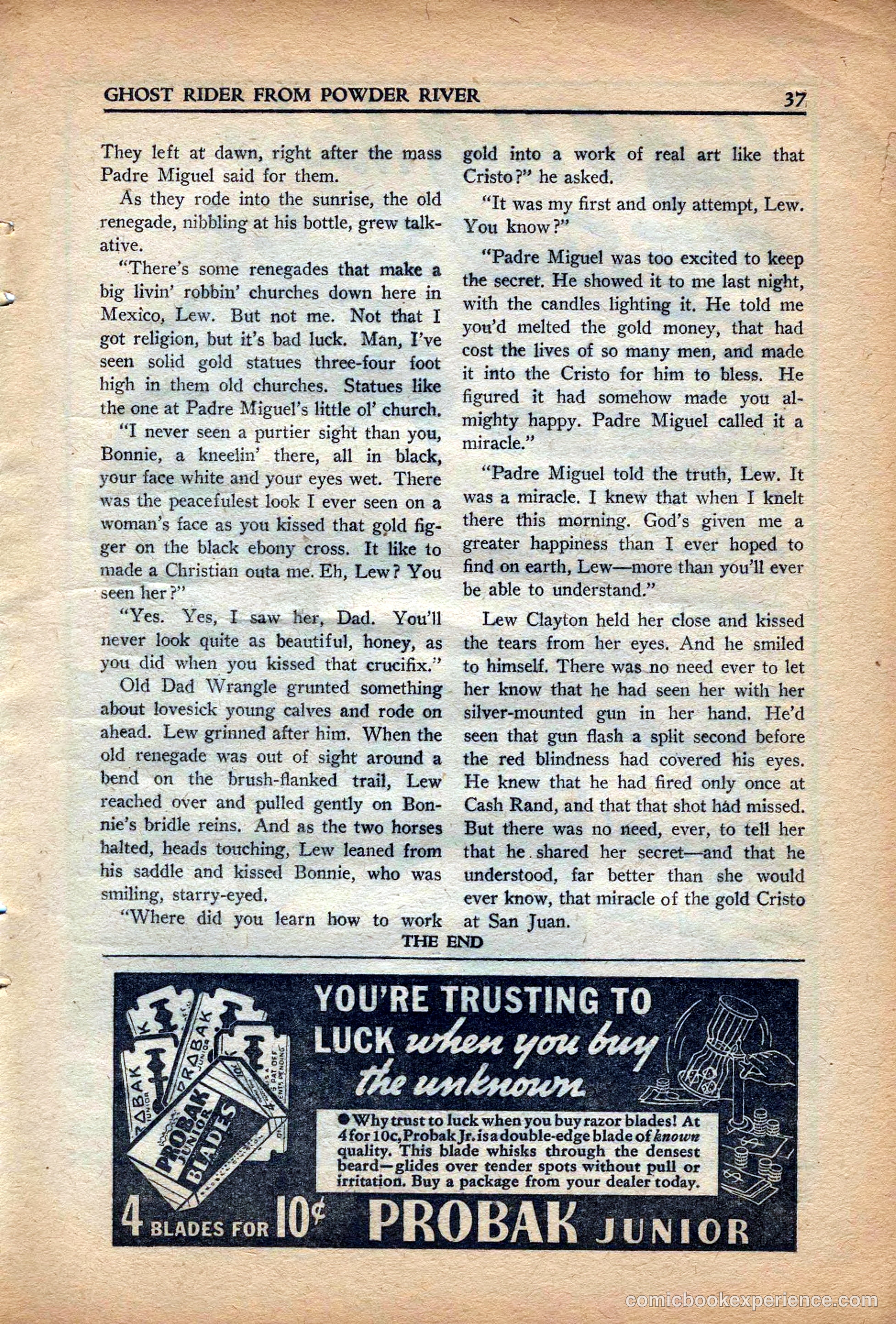 10 Story Western Magazine, May 1937 — page 39 of 132