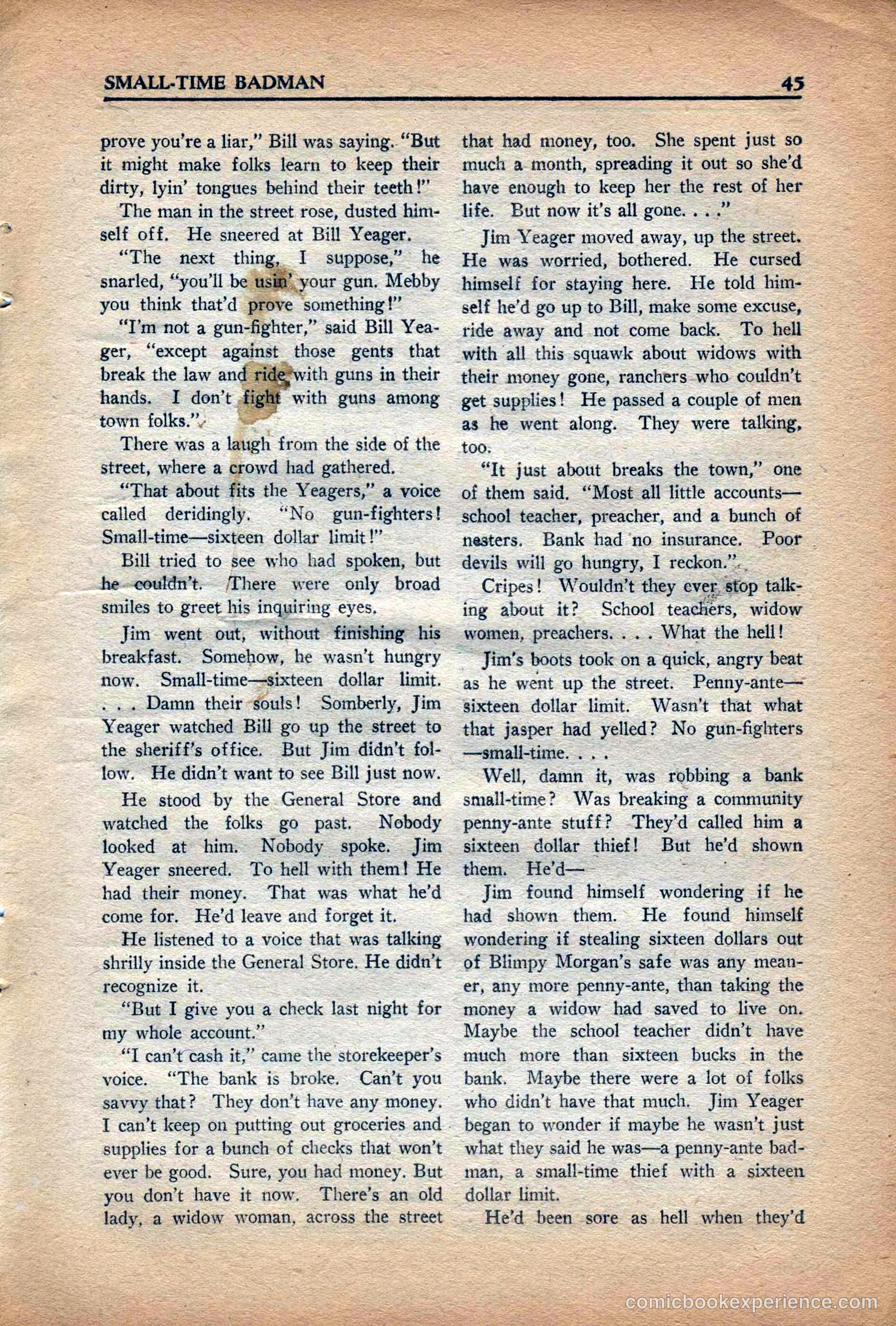 10 Story Western Magazine, May 1937 — page 47 of 132