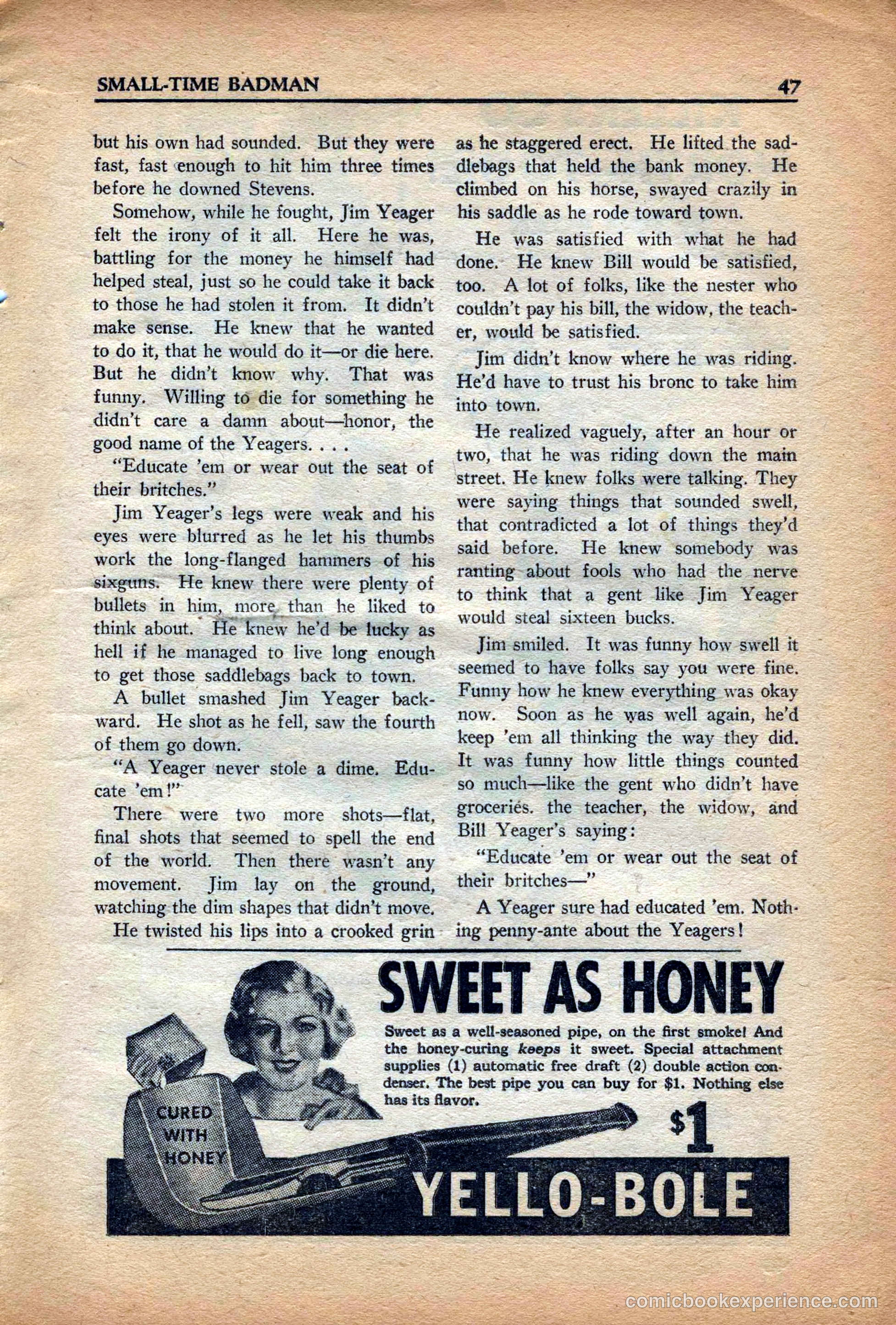 10 Story Western Magazine, May 1937 — page 49 of 132