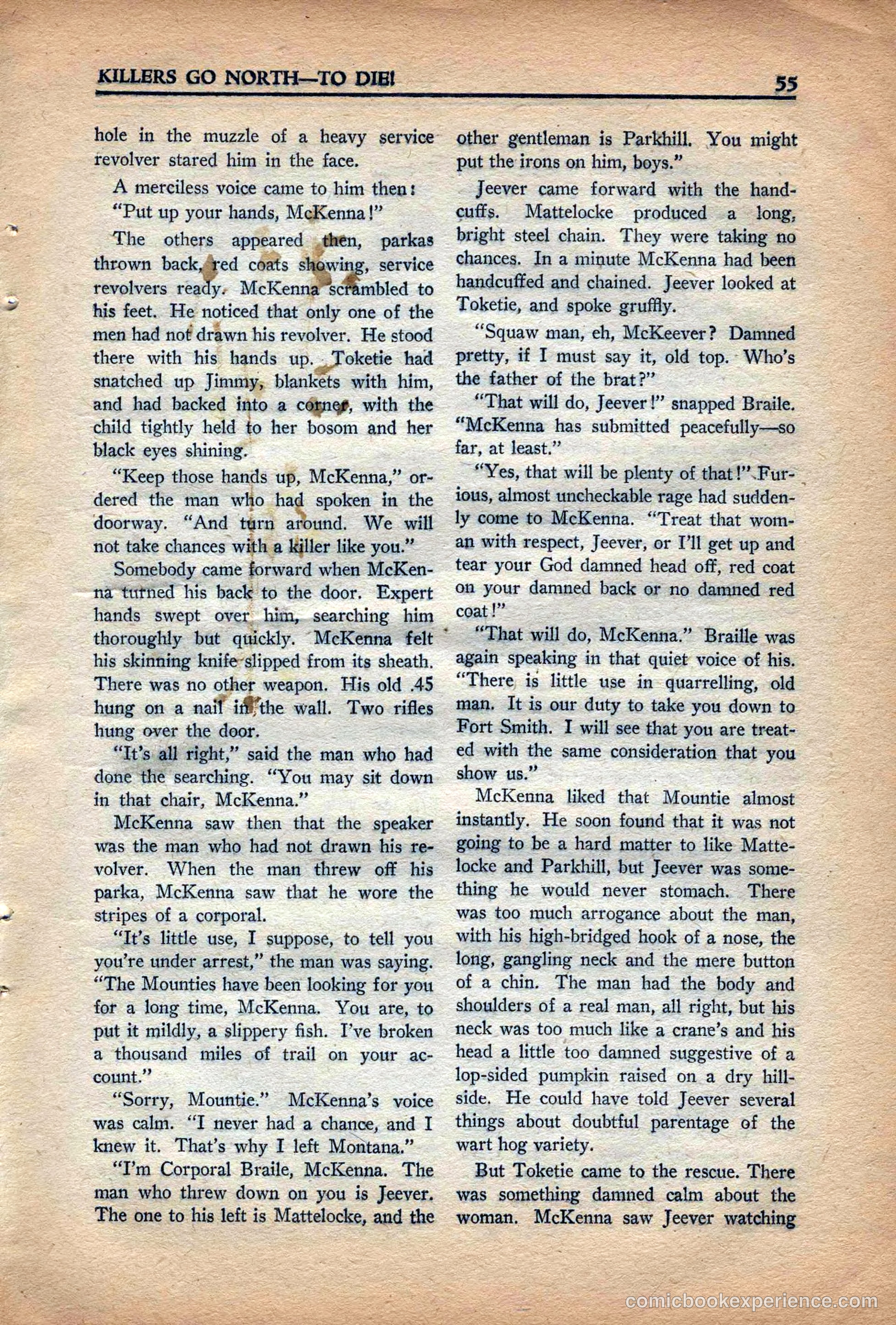 10 Story Western Magazine, May 1937 — page 57 of 132