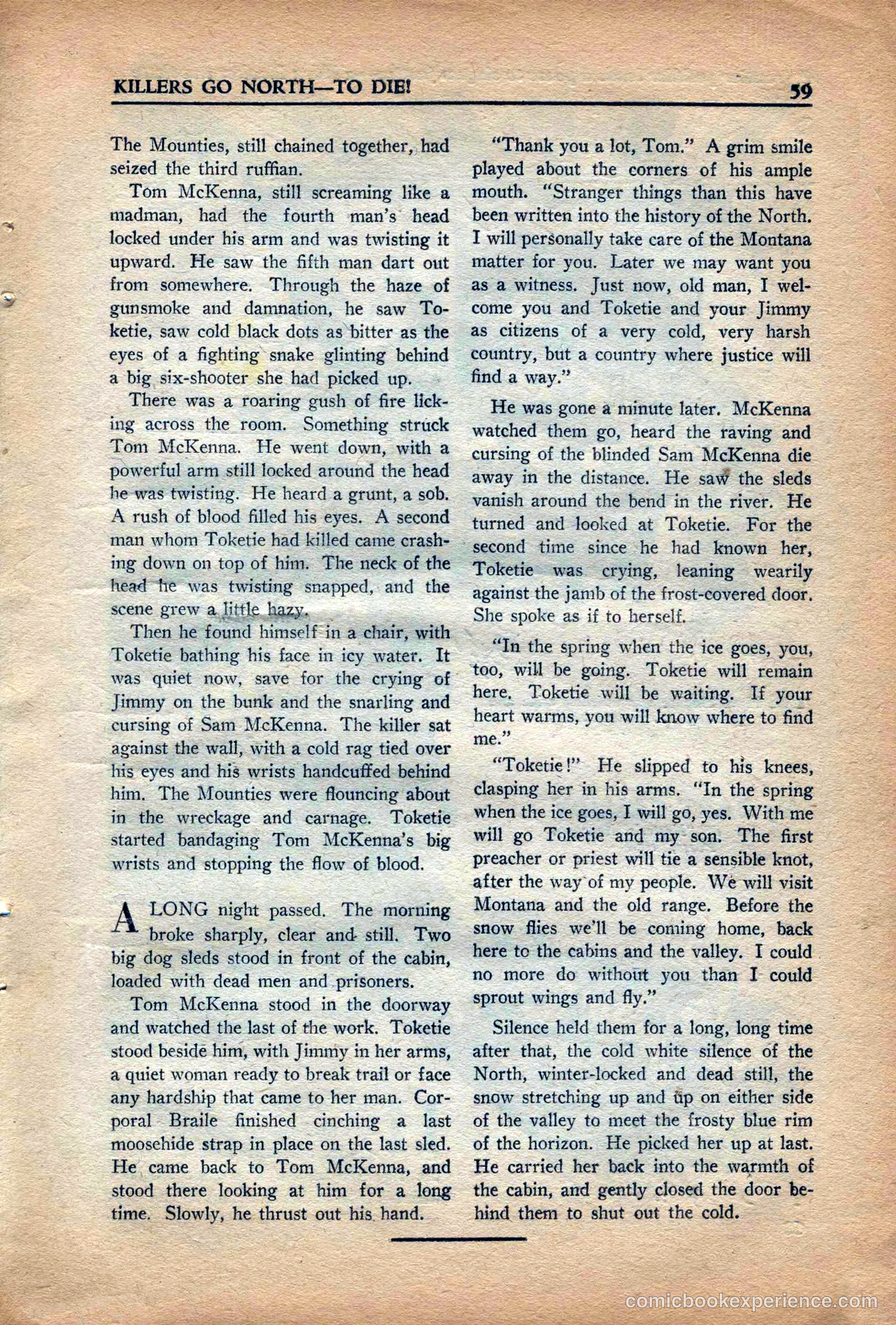 10 Story Western Magazine, May 1937 — page 61 of 132