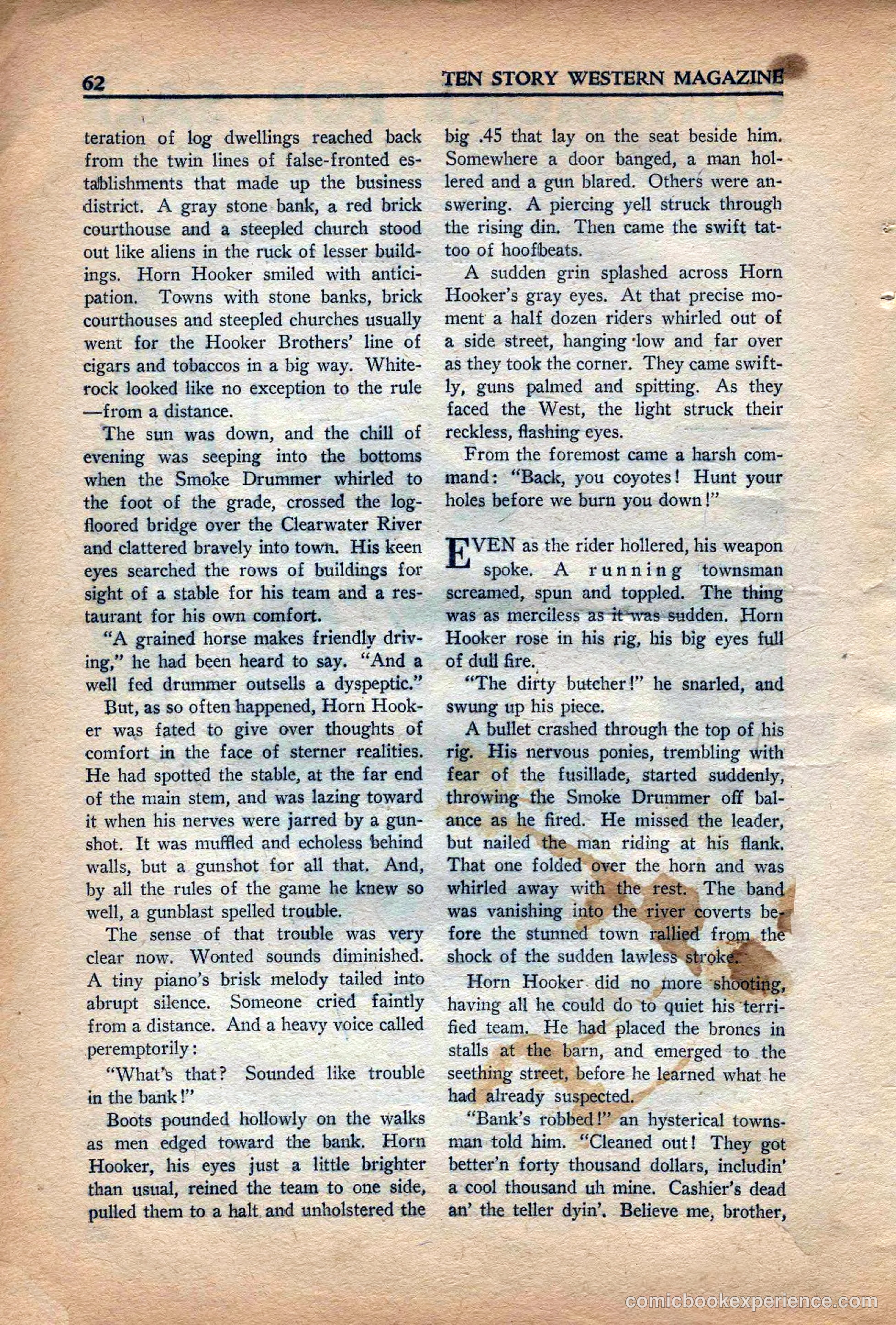10 Story Western Magazine, May 1937 — page 64 of 132