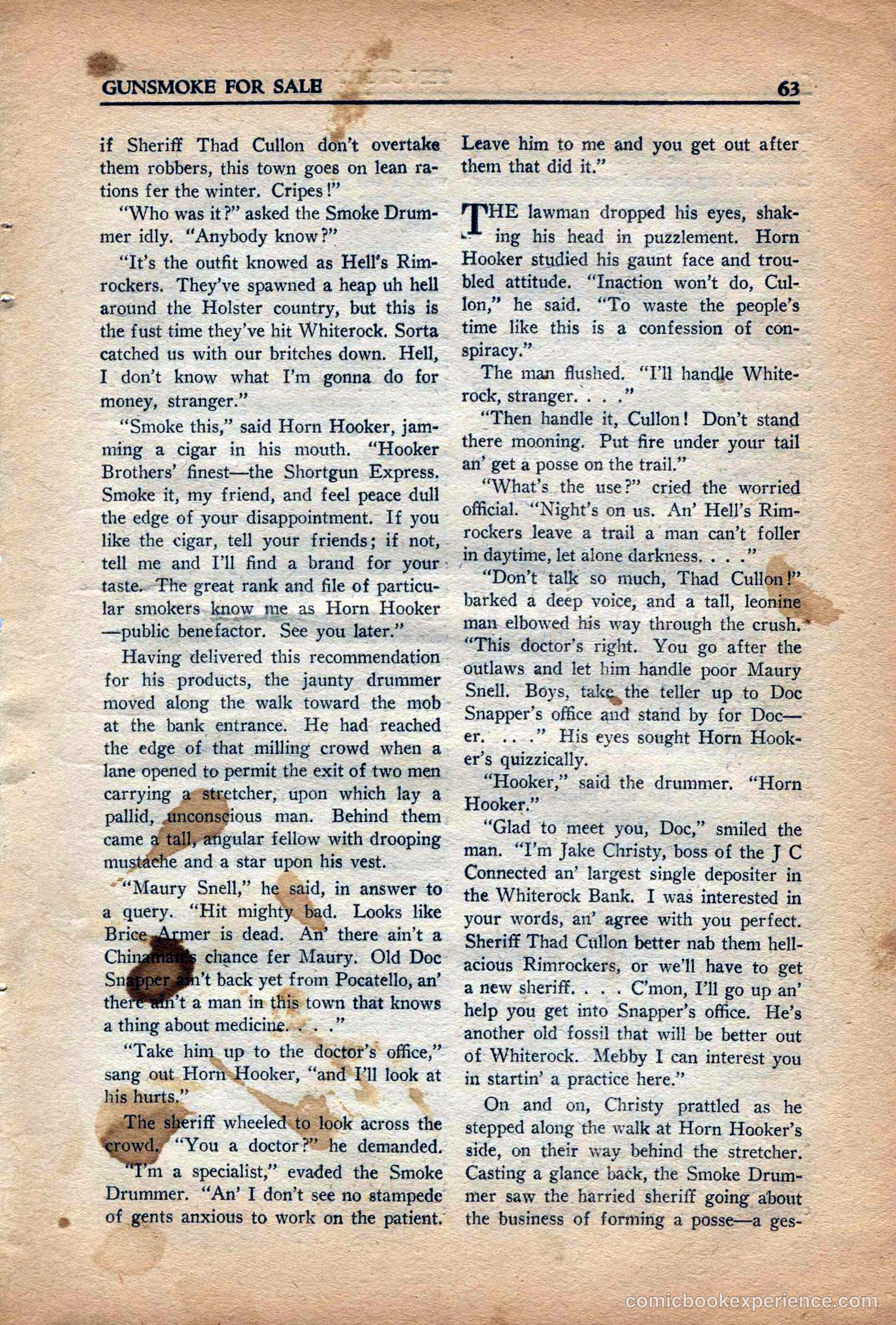 10 Story Western Magazine, May 1937 — page 65 of 132