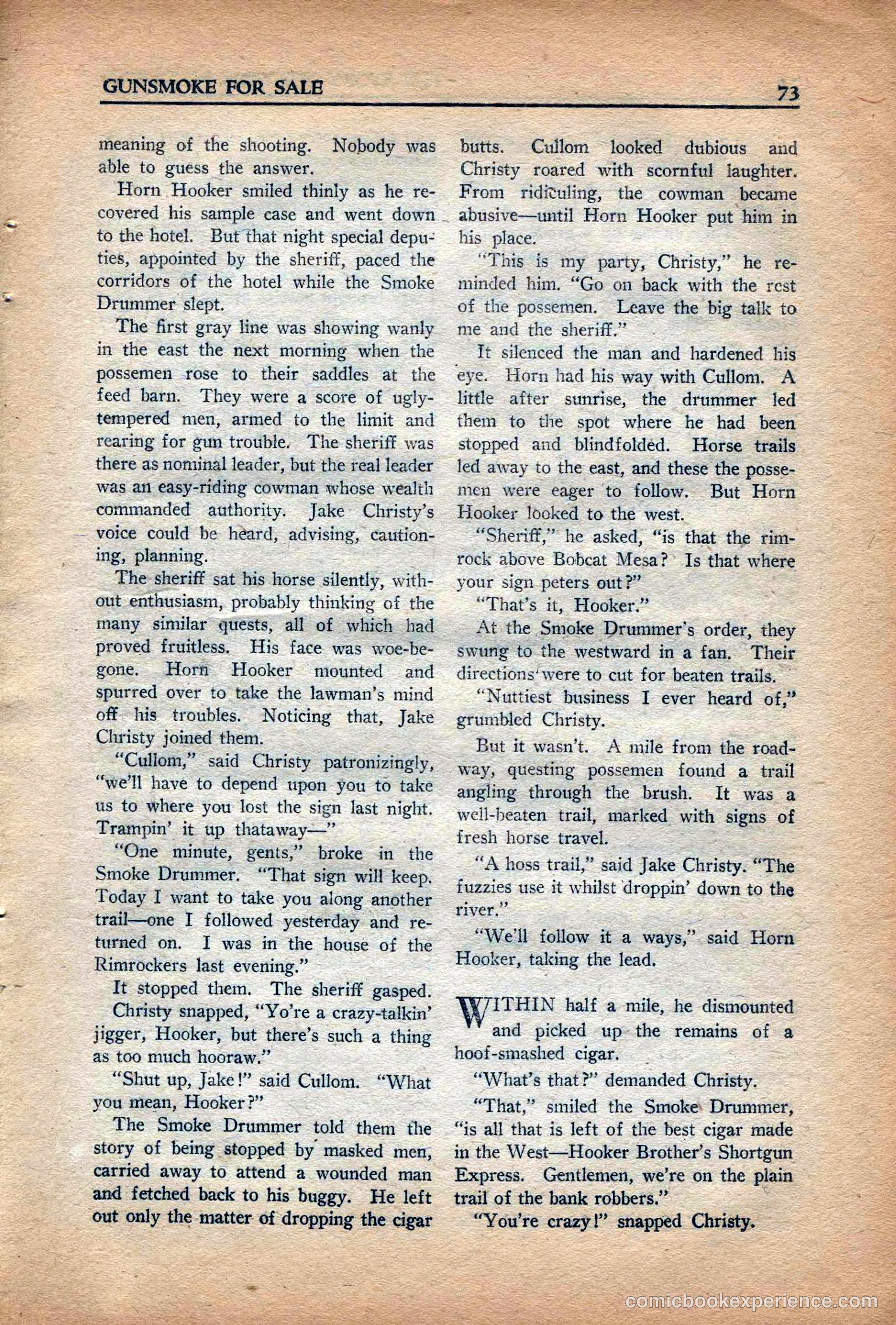 10 Story Western Magazine, May 1937 — page 75 of 132