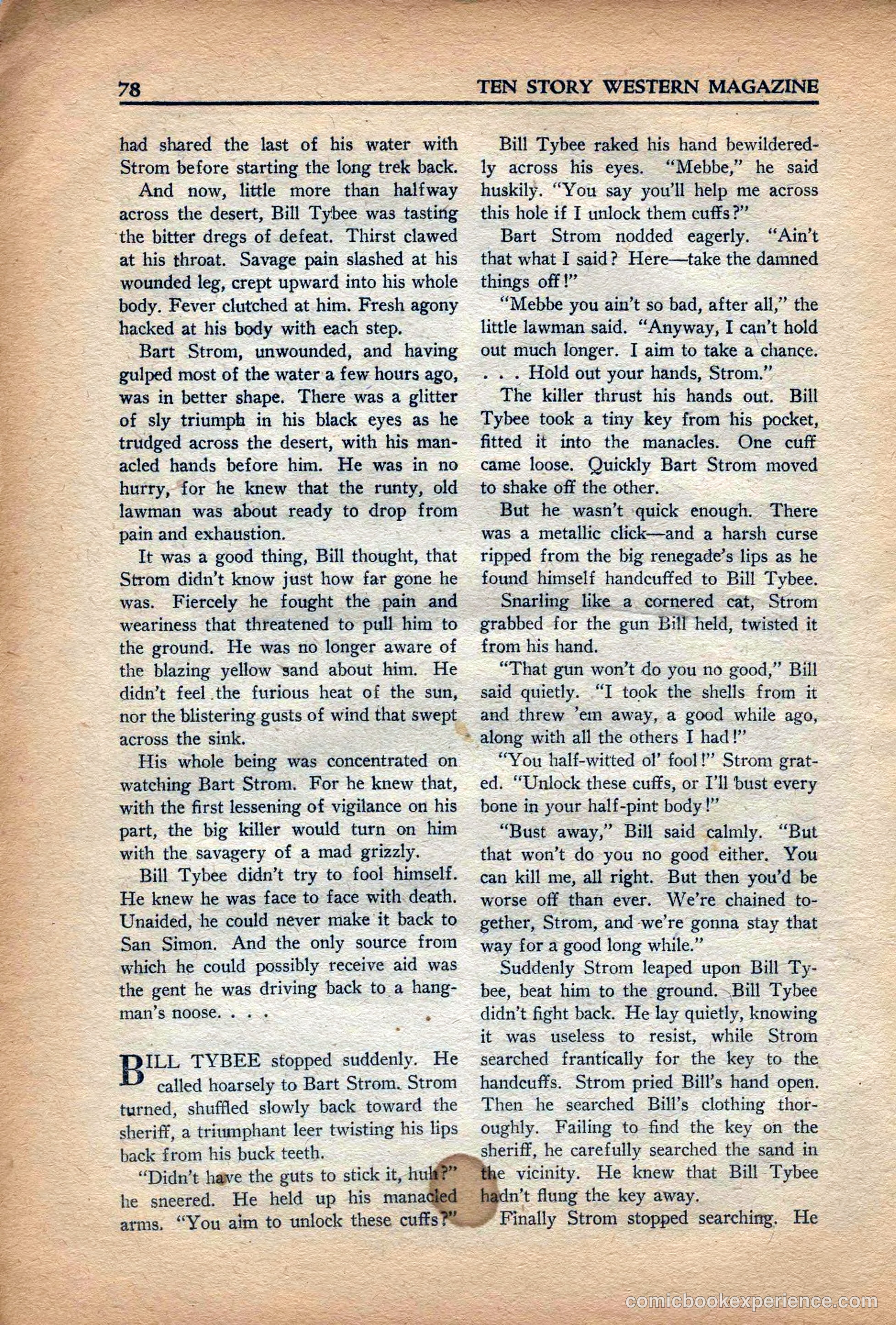 10 Story Western Magazine, May 1937 — page 80 of 132