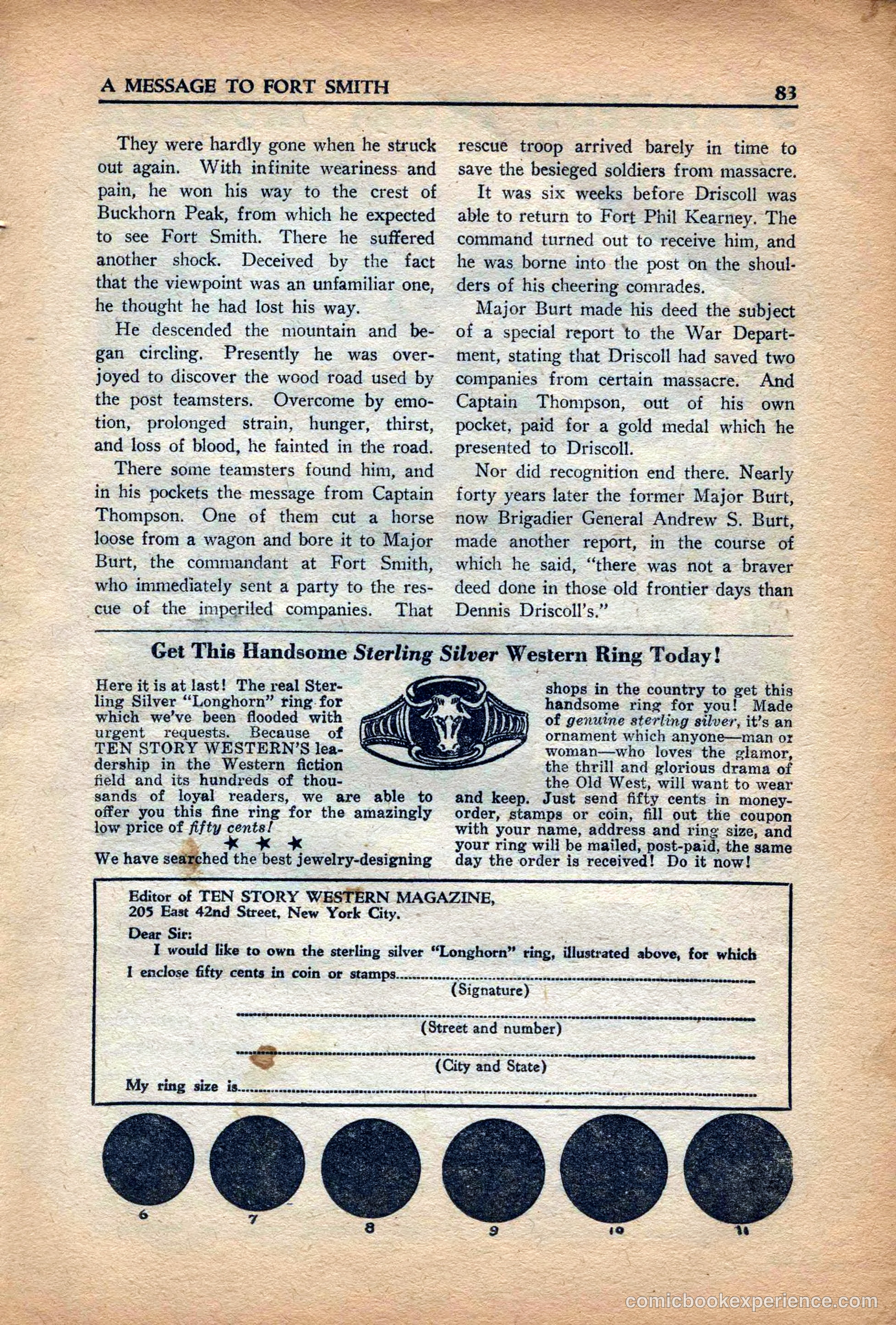 10 Story Western Magazine, May 1937 — page 85 of 132