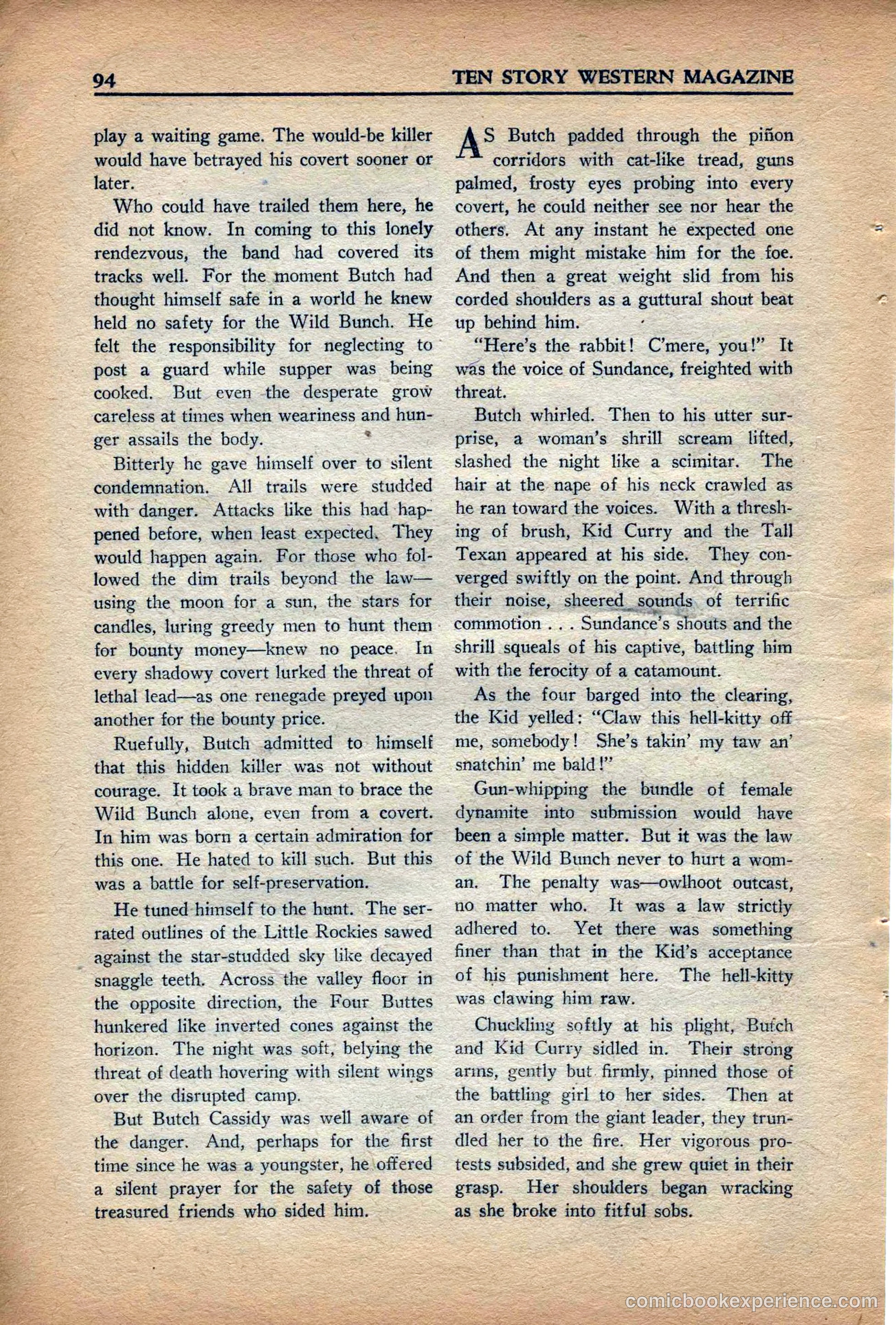 10 Story Western Magazine, May 1937 — page 96 of 132