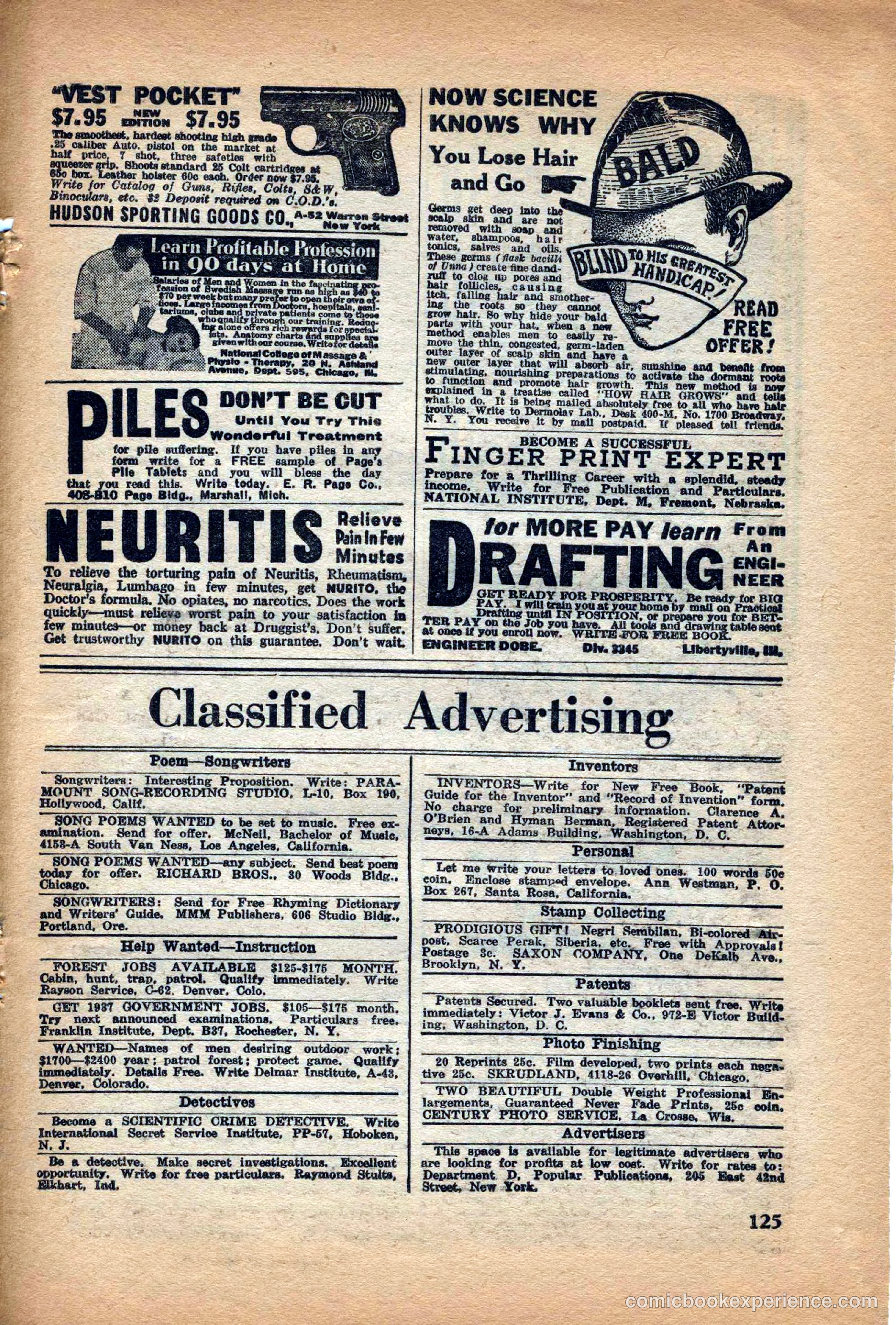 10 Story Western Magazine, May 1937 — page 127 of 132