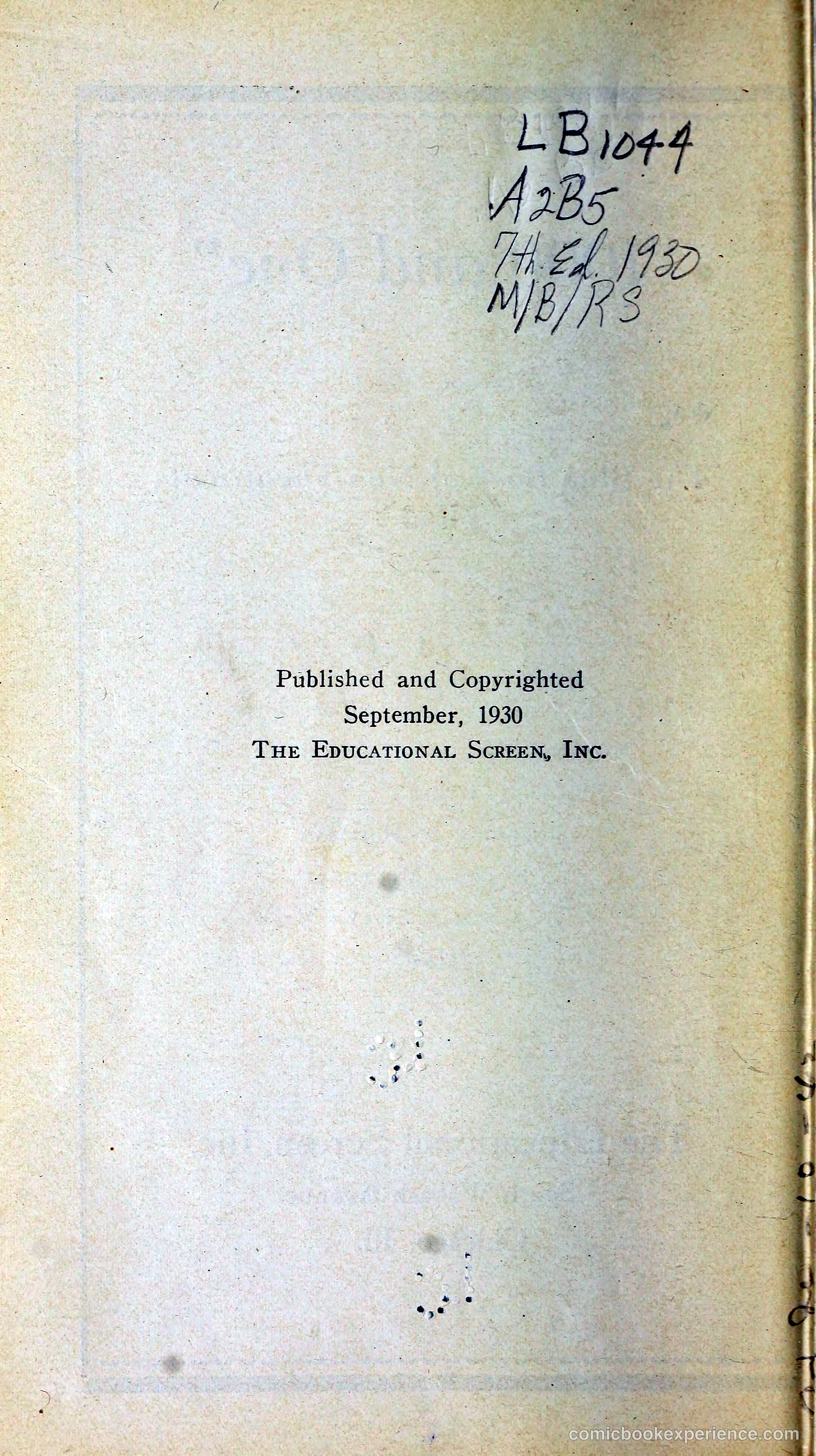1000 and One: The Blue Book of Non-Theatrical Films — page 11 of 158