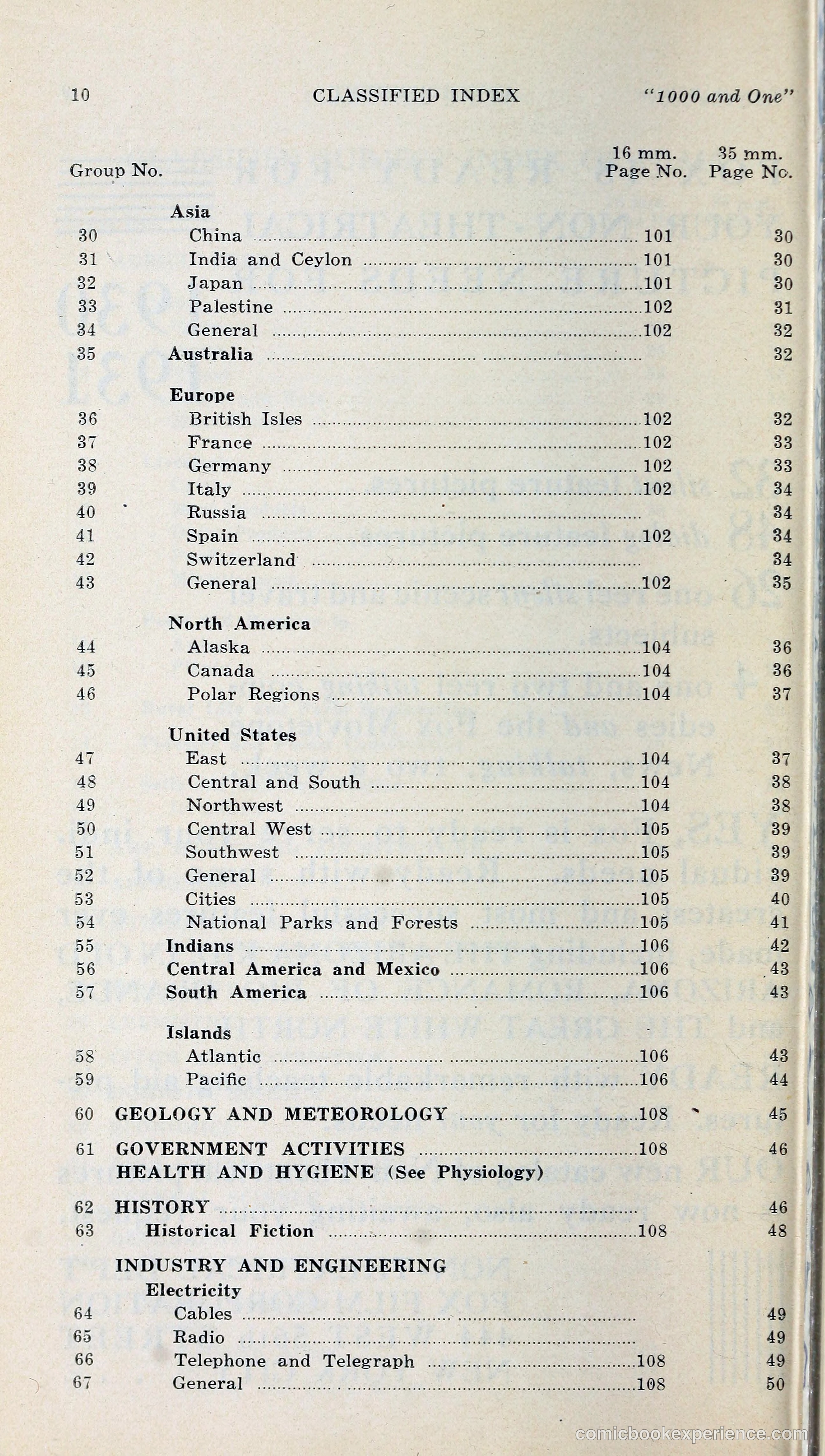 1000 and One: The Blue Book of Non-Theatrical Films — page 19 of 158
