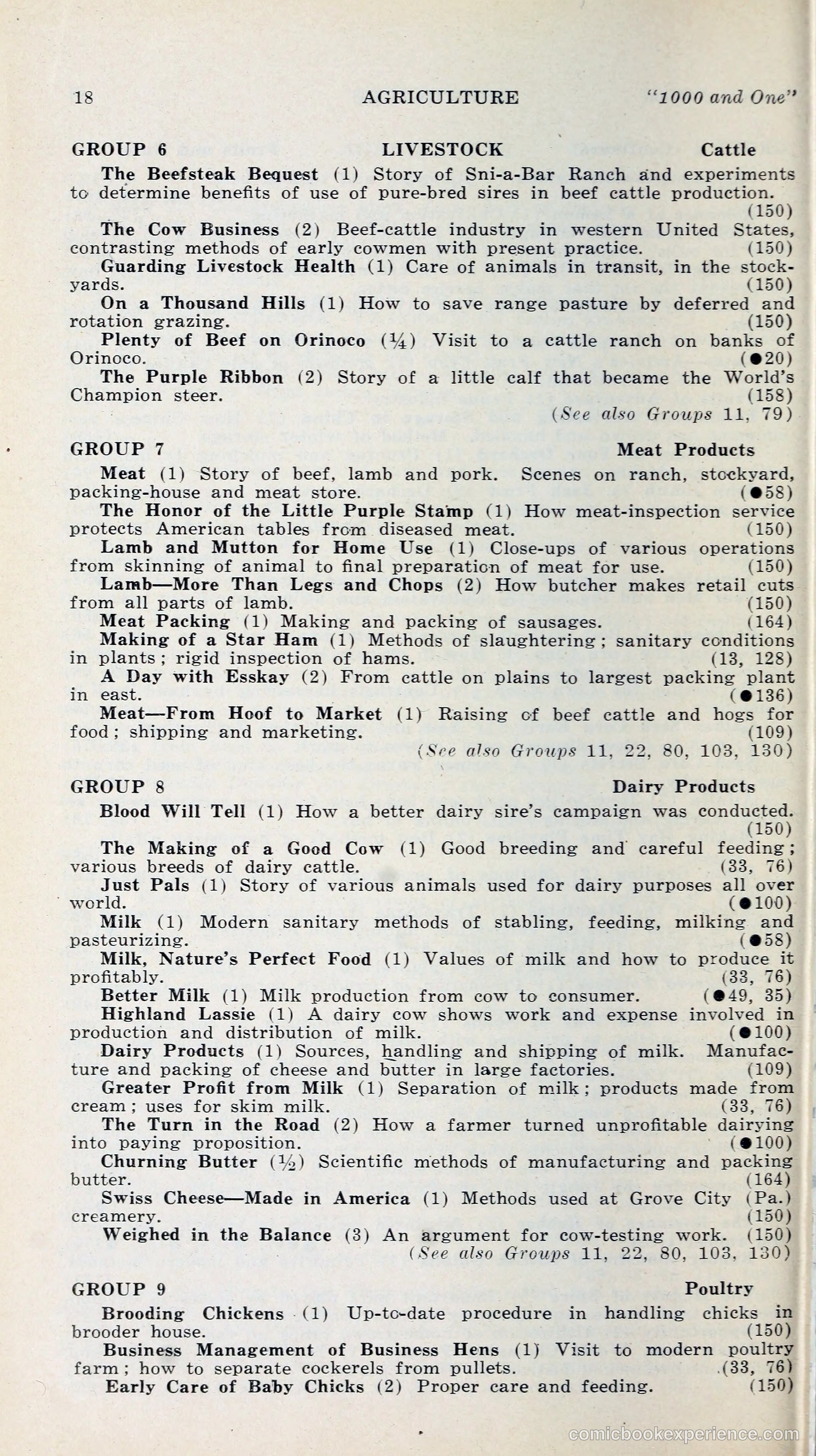 1000 and One: The Blue Book of Non-Theatrical Films — page 27 of 158