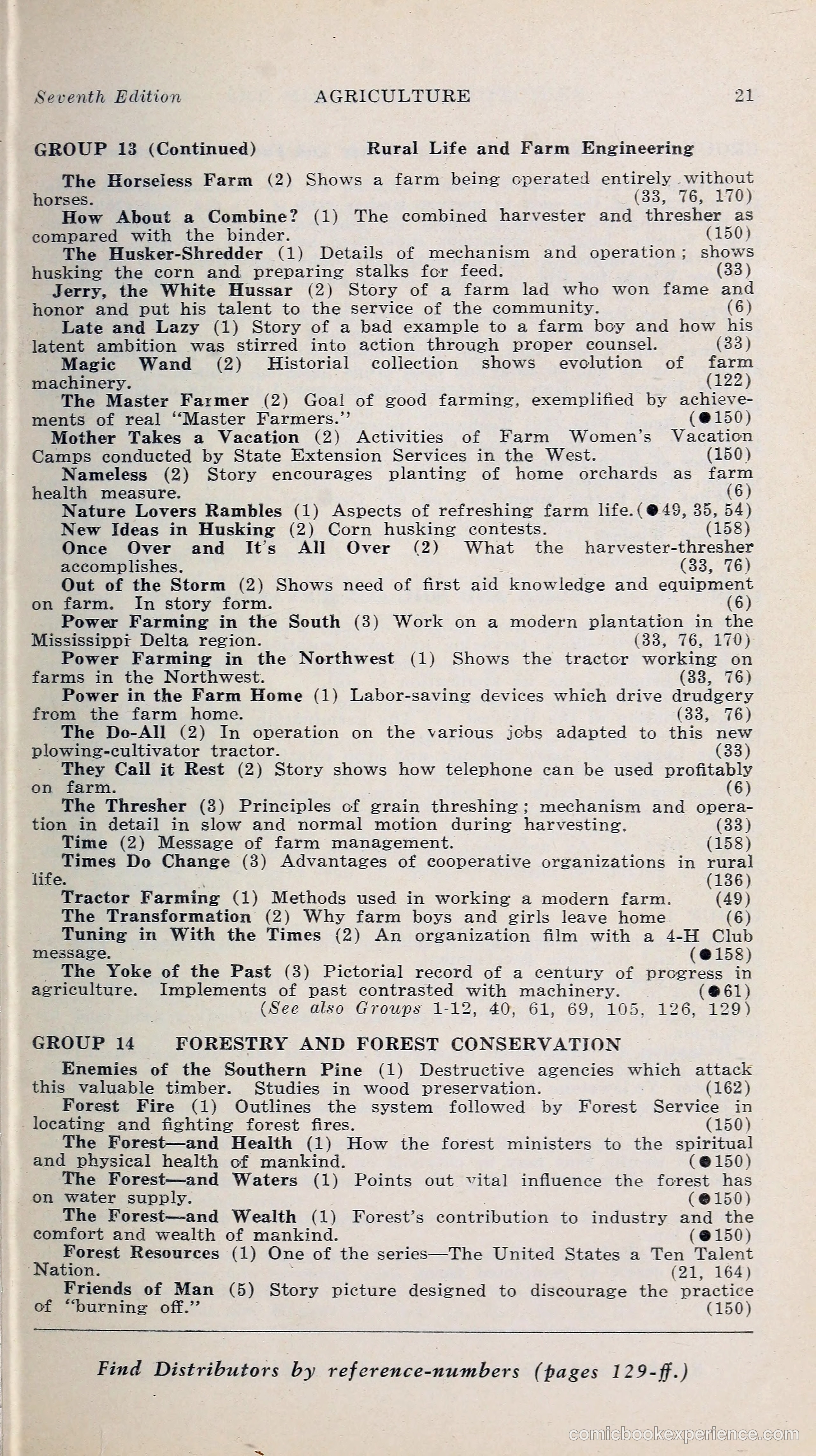 1000 and One: The Blue Book of Non-Theatrical Films — page 30 of 158