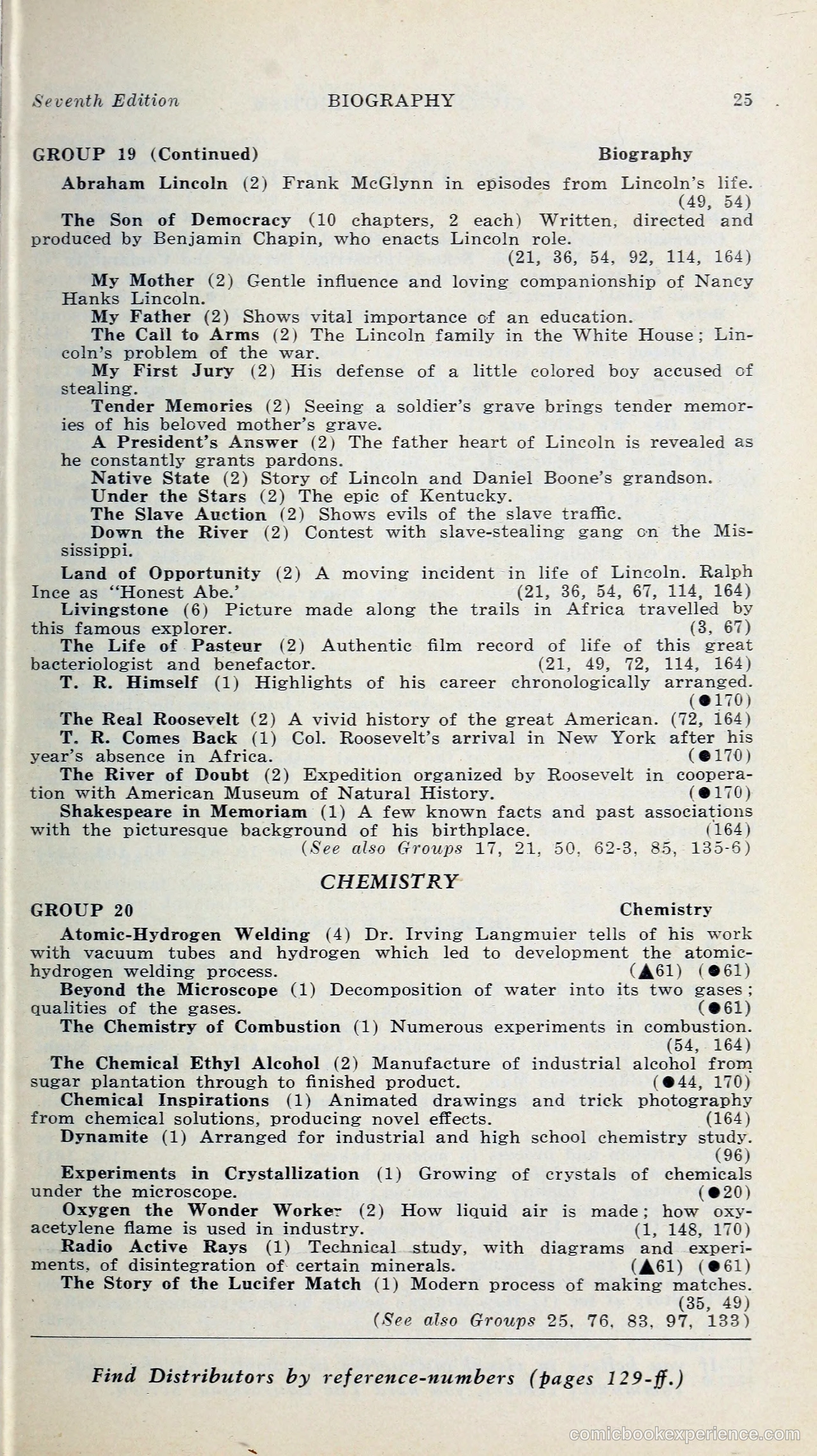 1000 and One: The Blue Book of Non-Theatrical Films — page 34 of 158