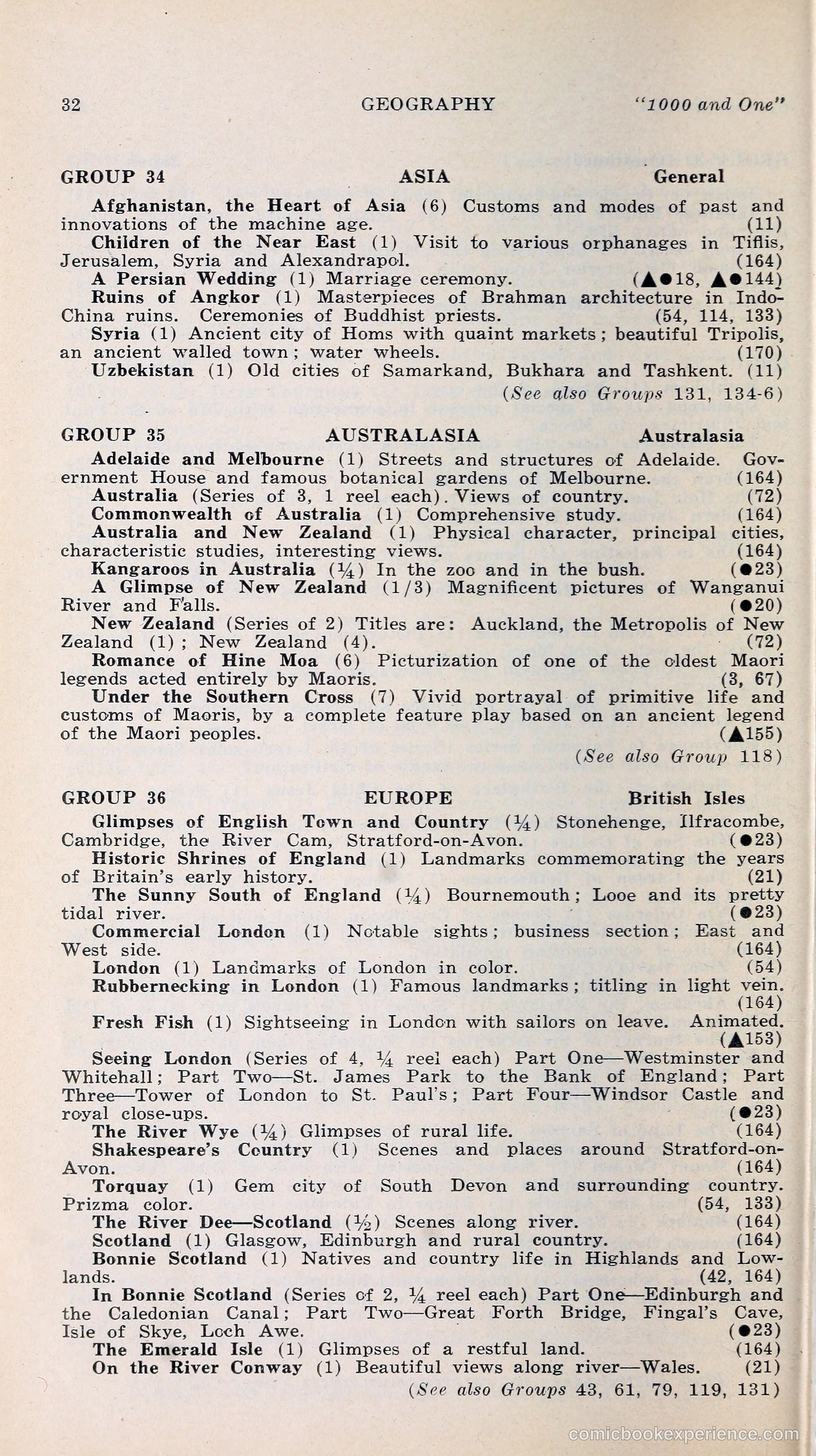 1000 and One: The Blue Book of Non-Theatrical Films — page 41 of 158