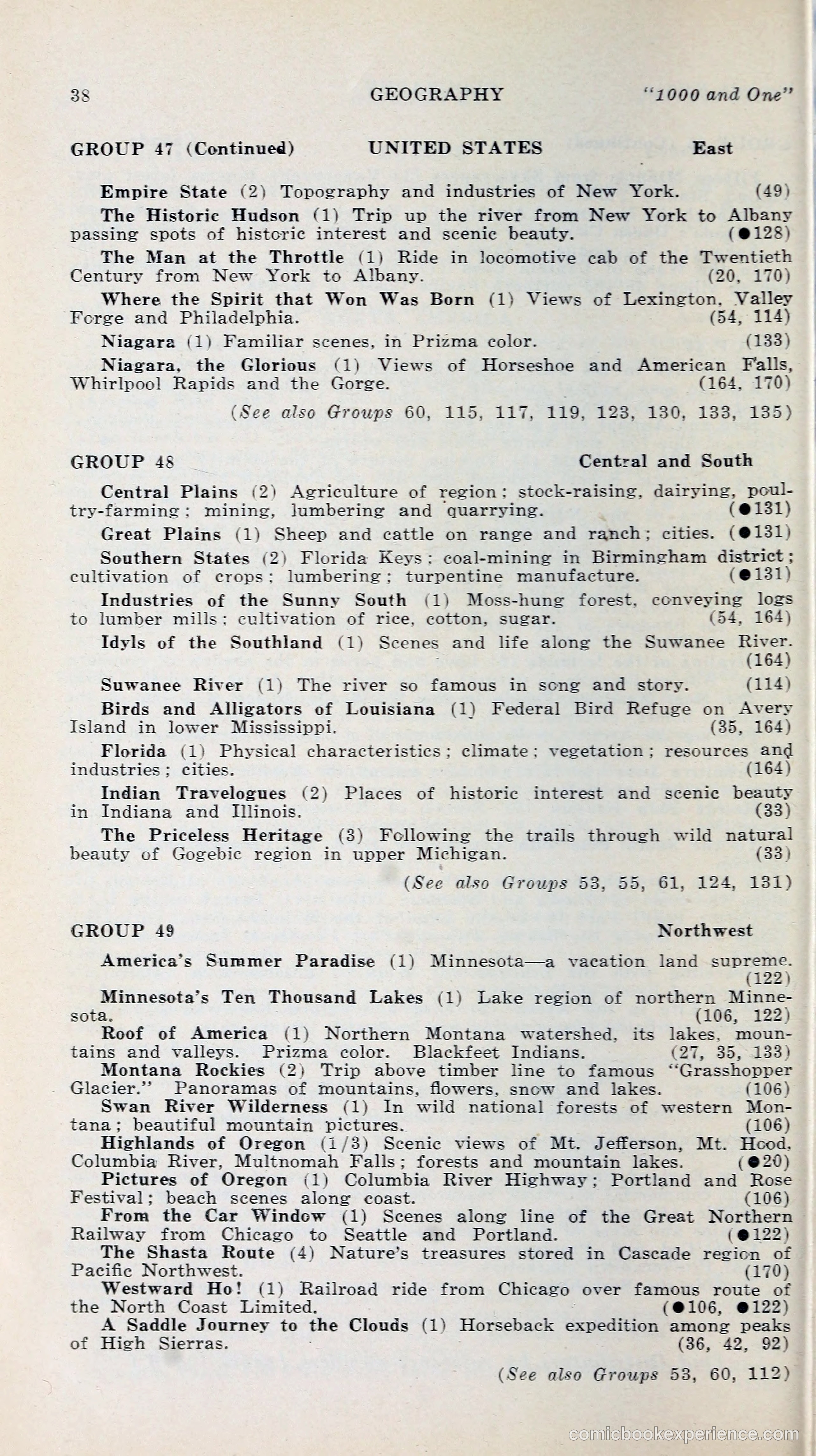 1000 and One: The Blue Book of Non-Theatrical Films — page 47 of 158