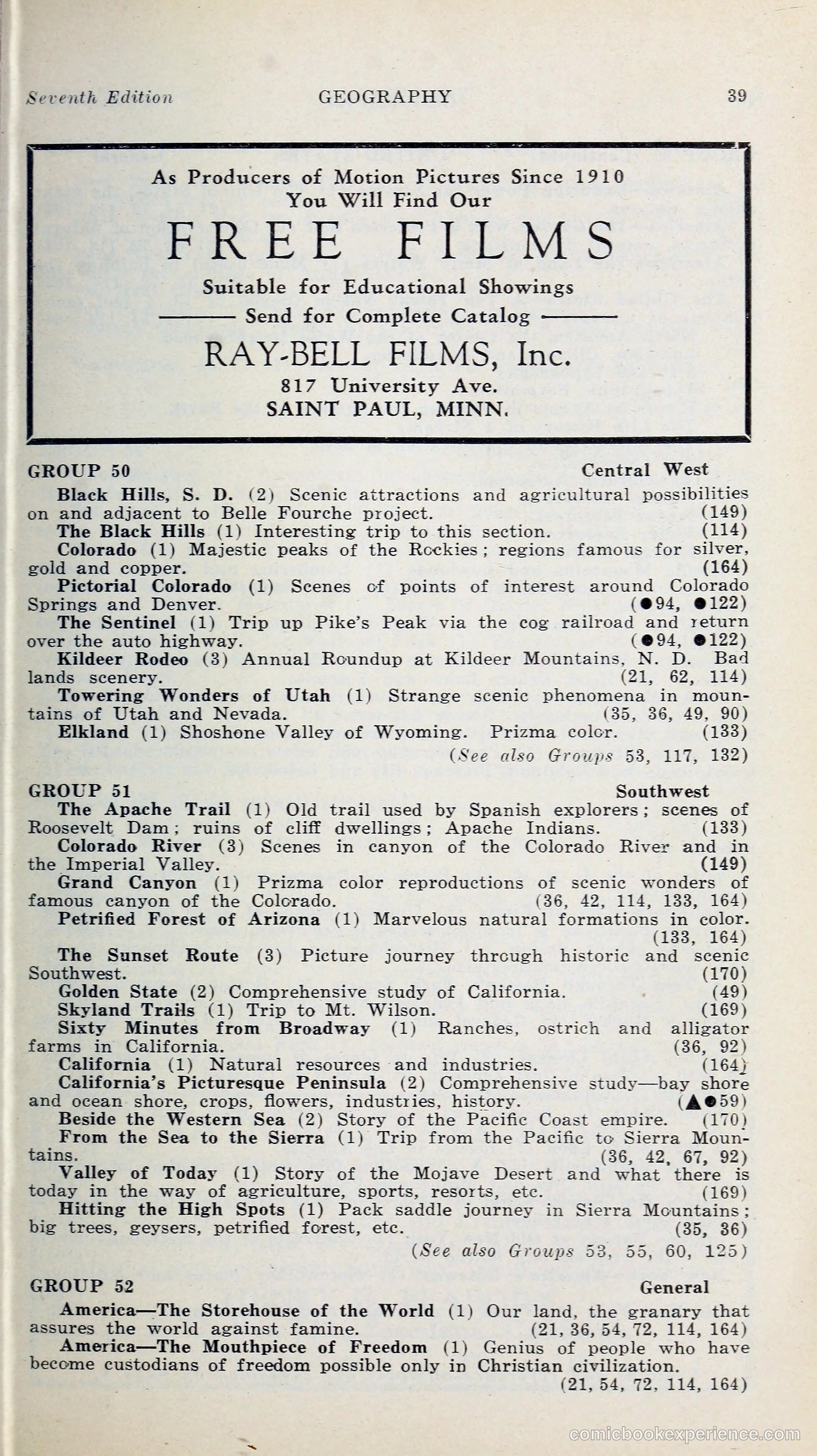 1000 and One: The Blue Book of Non-Theatrical Films — page 48 of 158