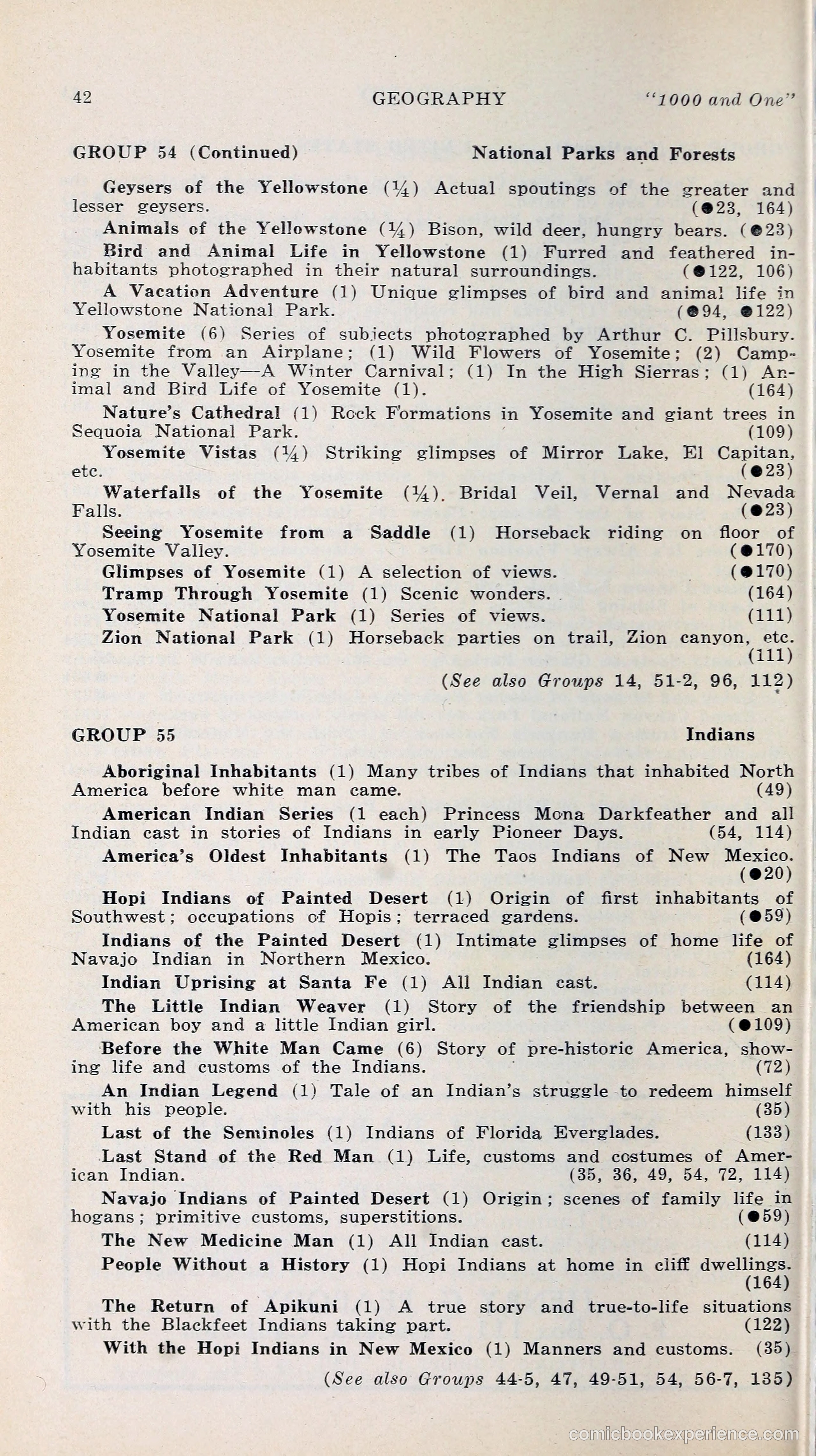 1000 and One: The Blue Book of Non-Theatrical Films — page 51 of 158
