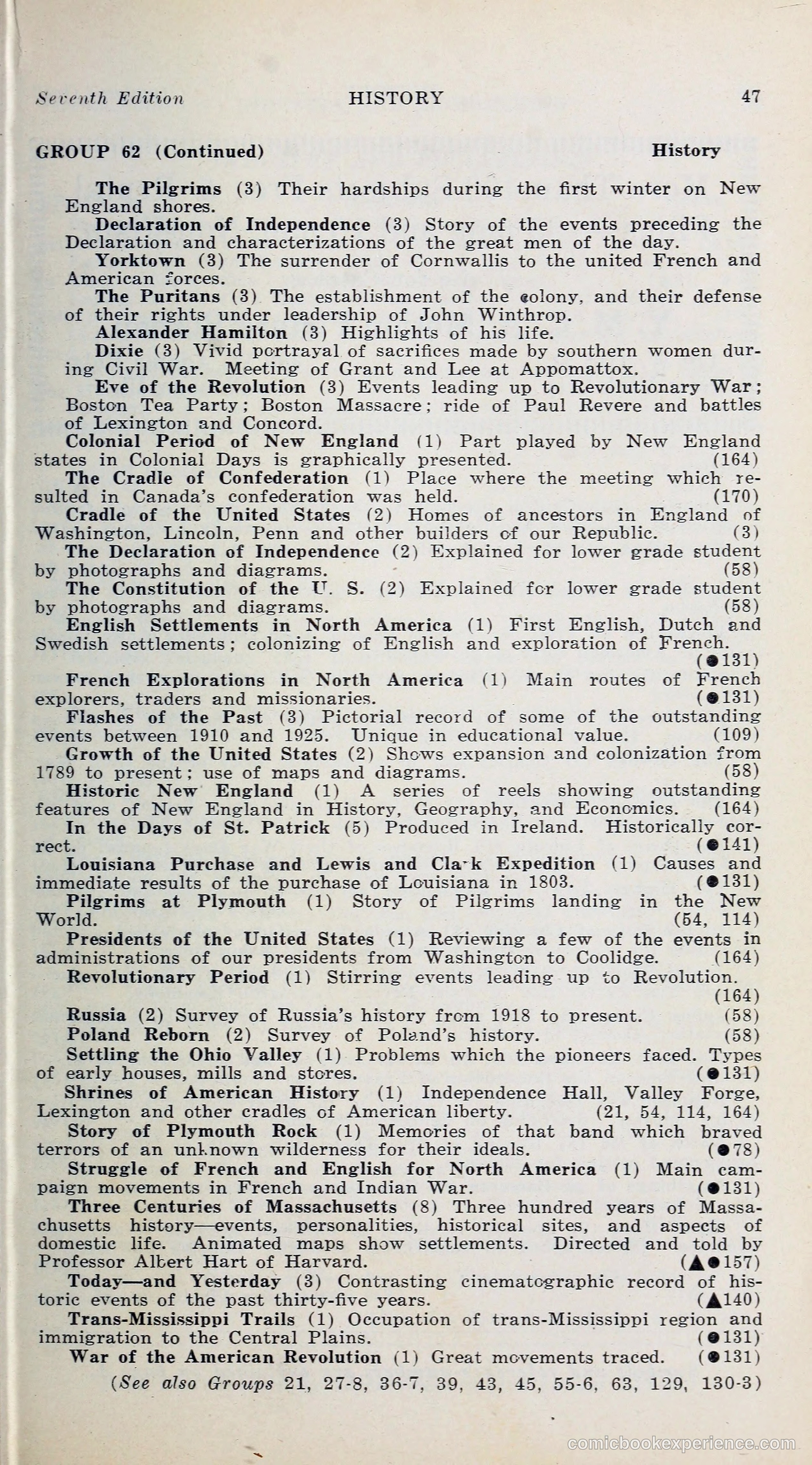 1000 and One: The Blue Book of Non-Theatrical Films — page 56 of 158
