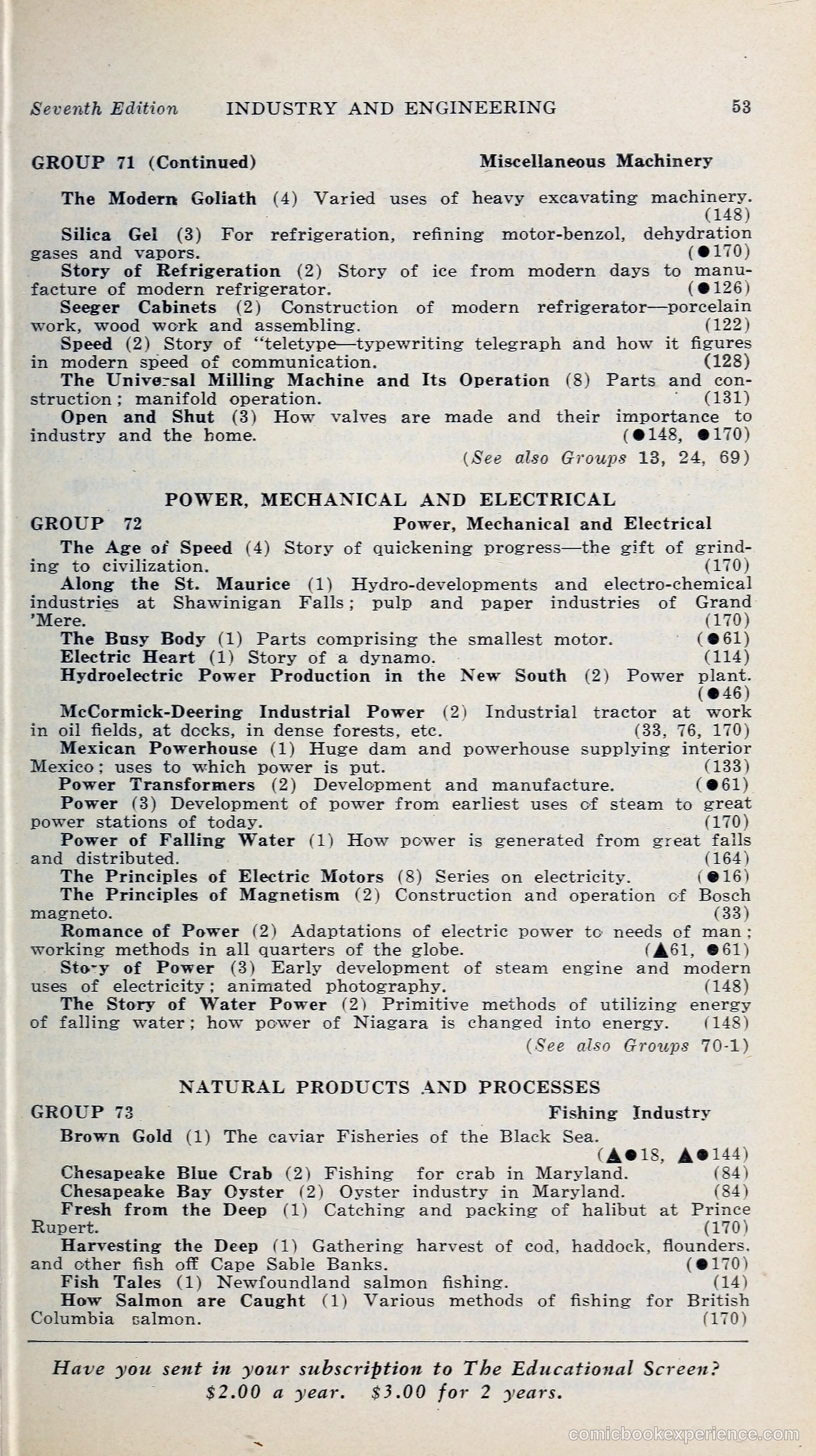 1000 and One: The Blue Book of Non-Theatrical Films — page 62 of 158