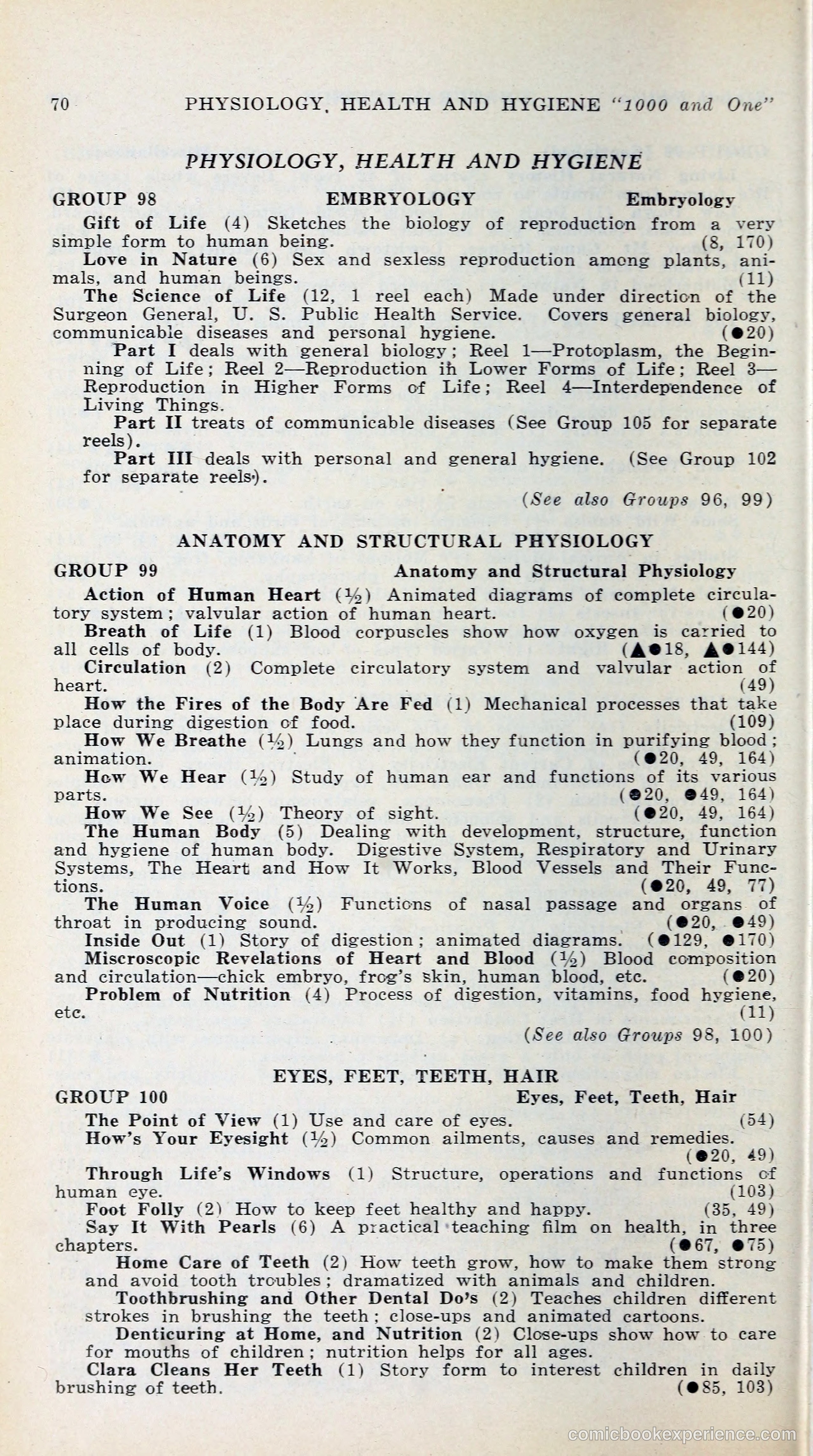 1000 and One: The Blue Book of Non-Theatrical Films — page 79 of 158