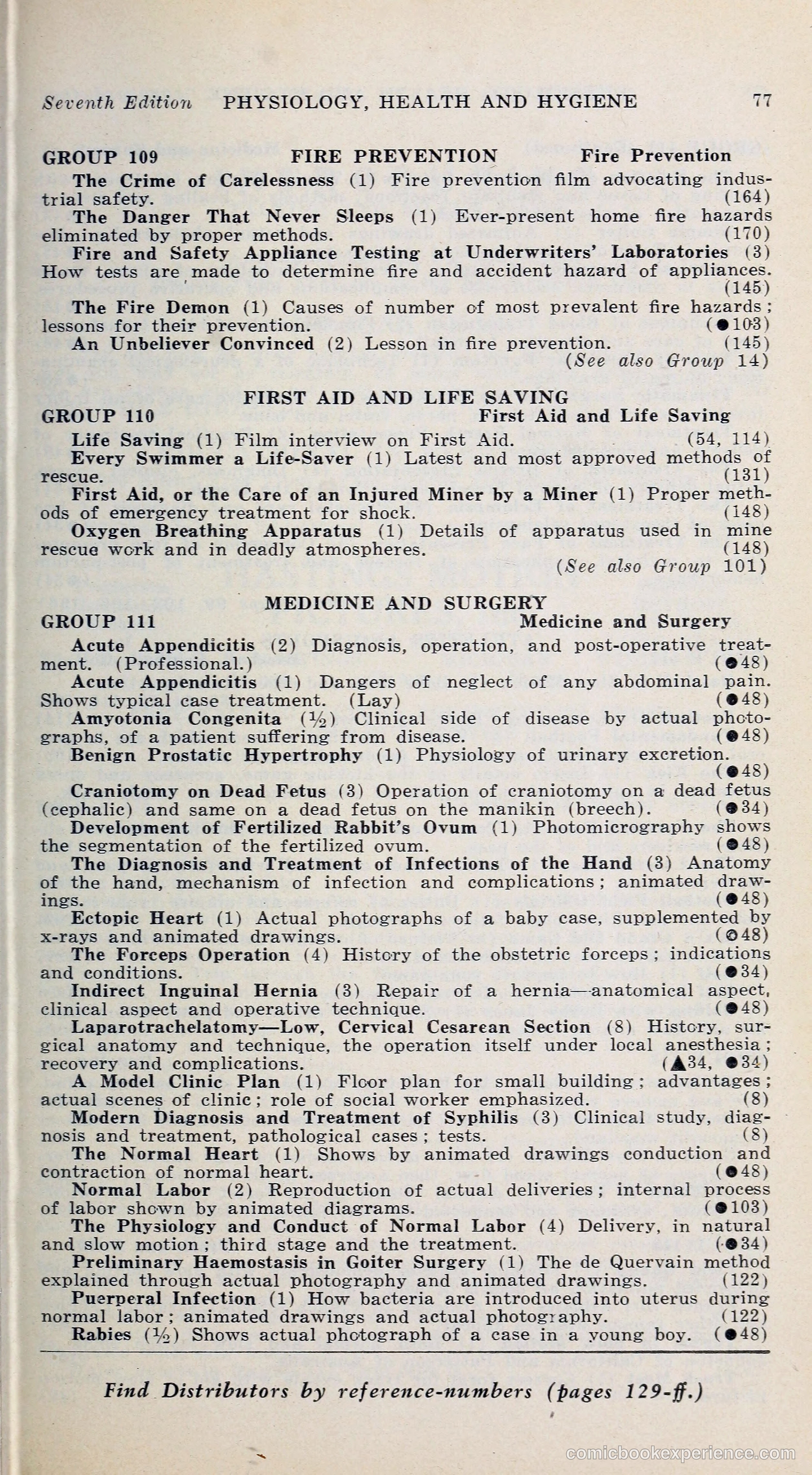 1000 and One: The Blue Book of Non-Theatrical Films — page 86 of 158