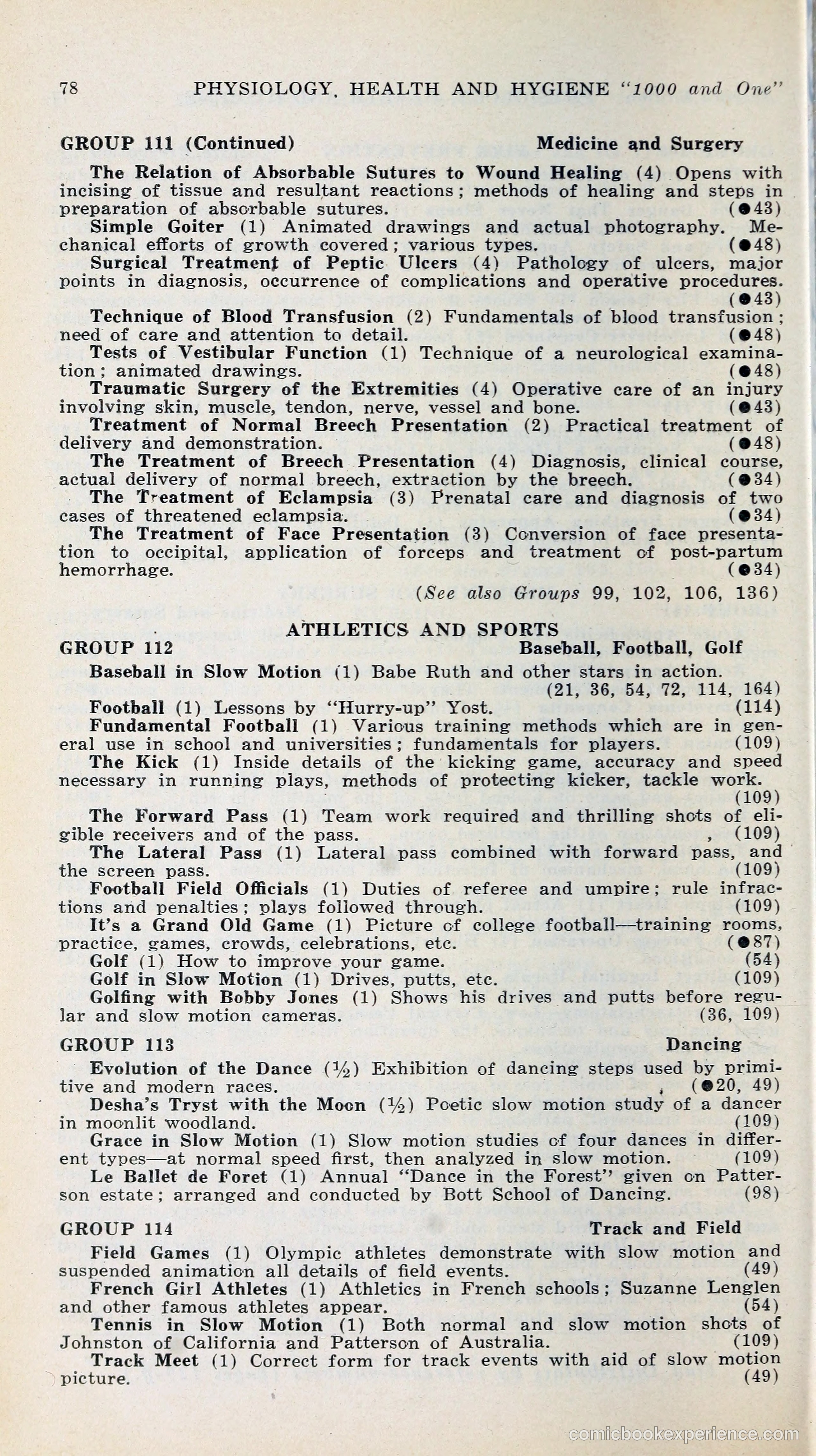 1000 and One: The Blue Book of Non-Theatrical Films — page 87 of 158